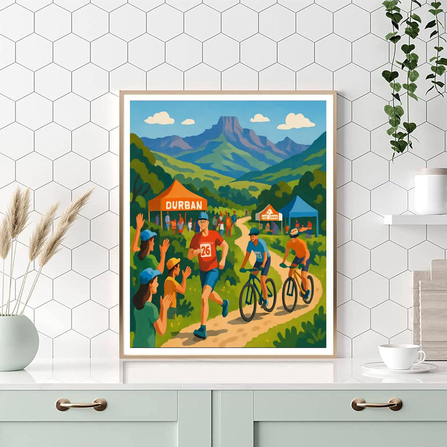 Up The Downs Festival - Durban Numbered Painting Kits
