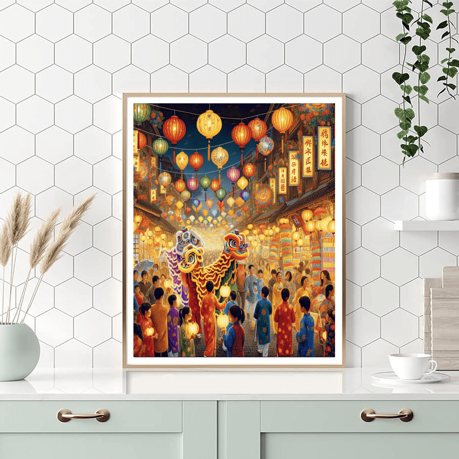 Mid-autumn Festival - Vietnam DIY Paint By Numbers