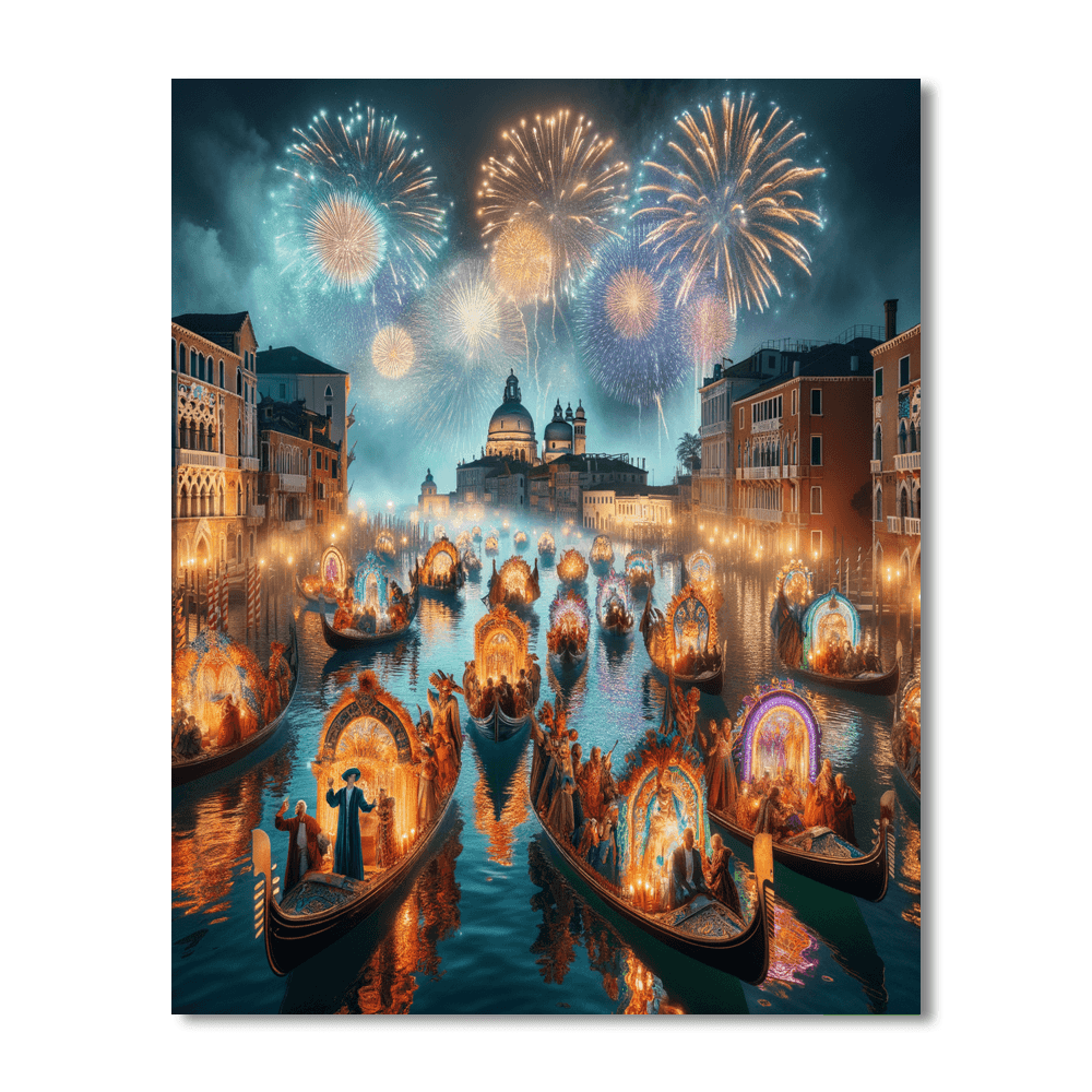 Festa Del Redentore - Italy Paint By Color