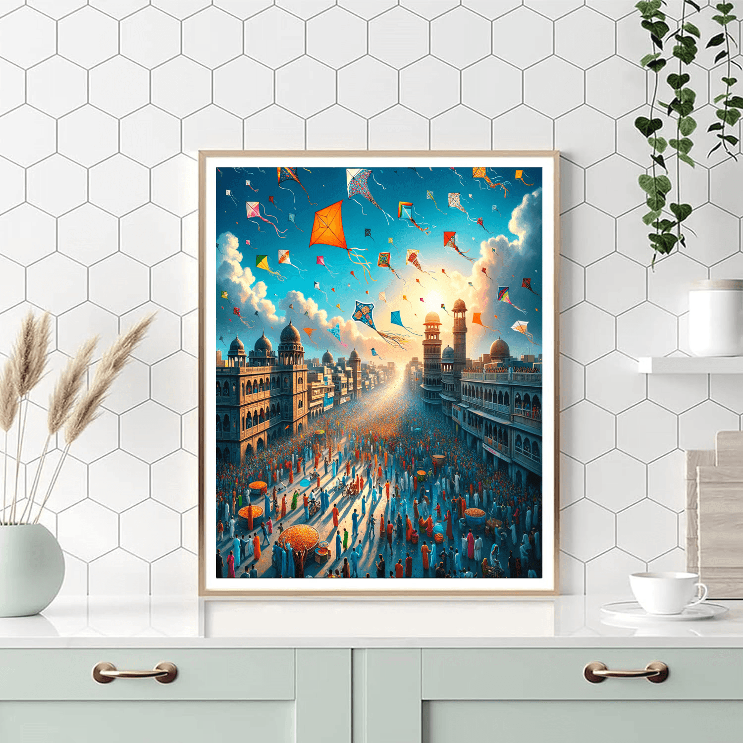 Kite Festival - Ahmedabad, India Paint By Numbers Art