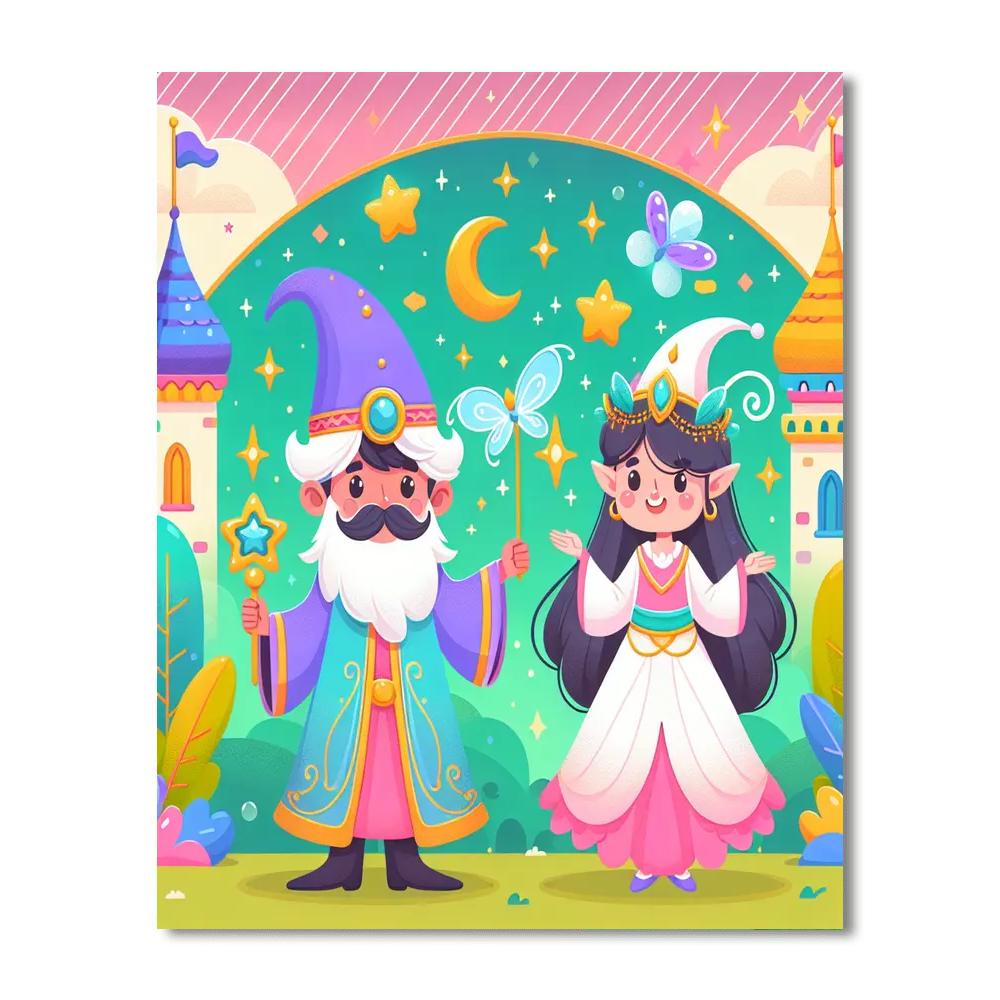 Fantastic Fantasy Characters Painting By Numbers Kit