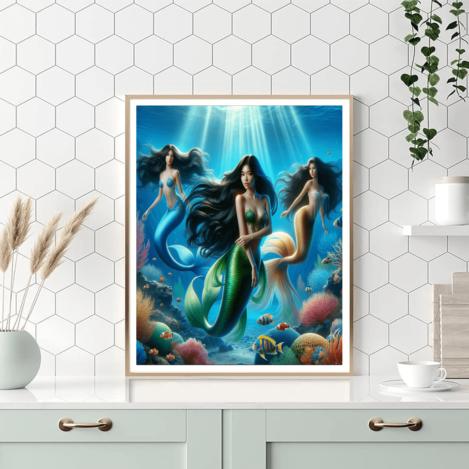 Mermaid Mystique Paint By Color