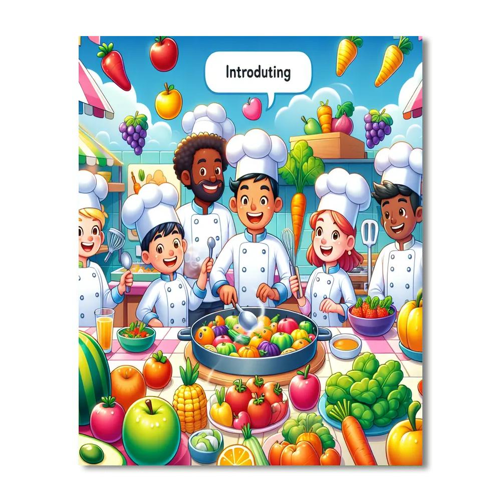 Cooking Creations Number Painting