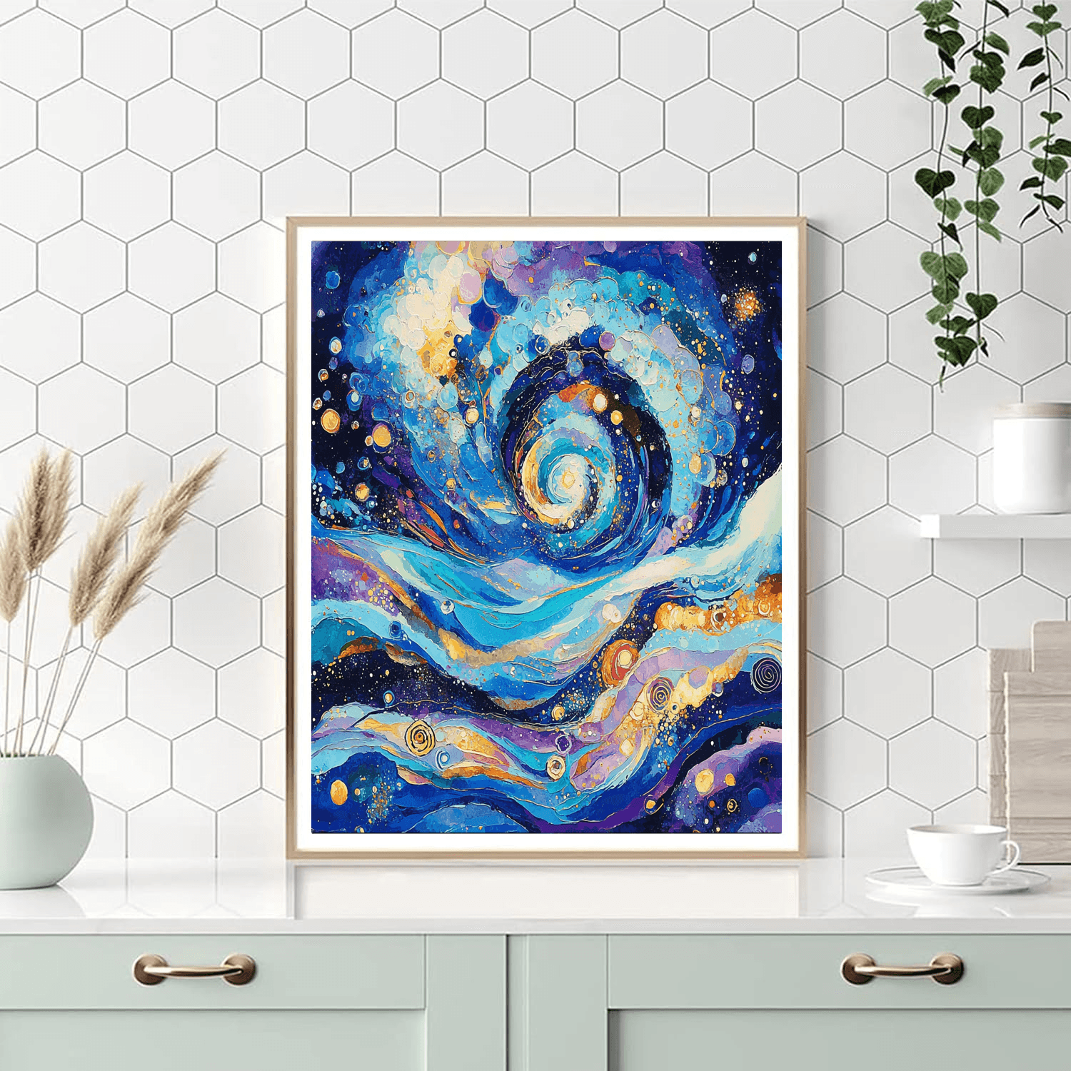 Wassily Kandinsky Inspired Celestial Rhythms  Paint By Number