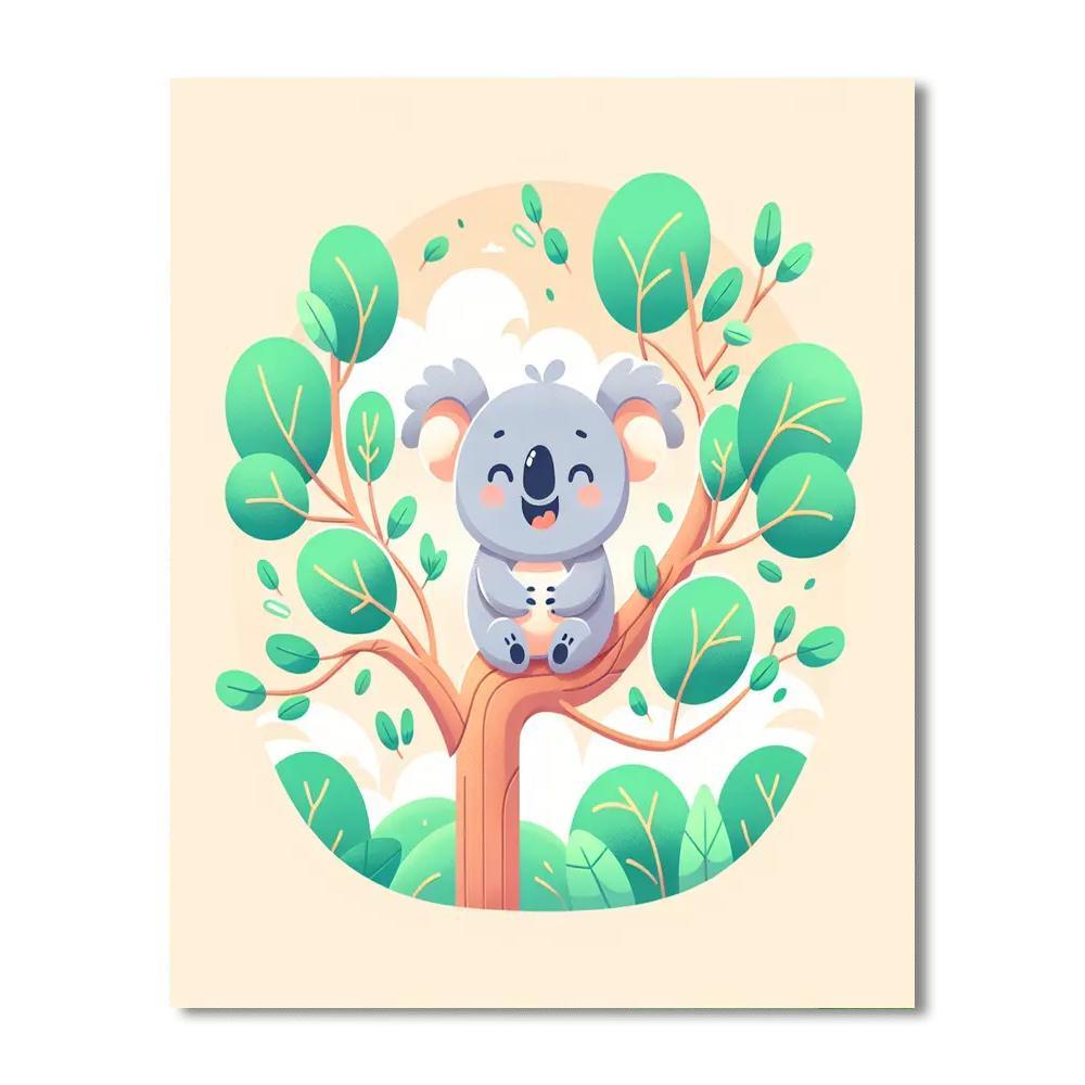 Adventurous Koala Paint By Number
