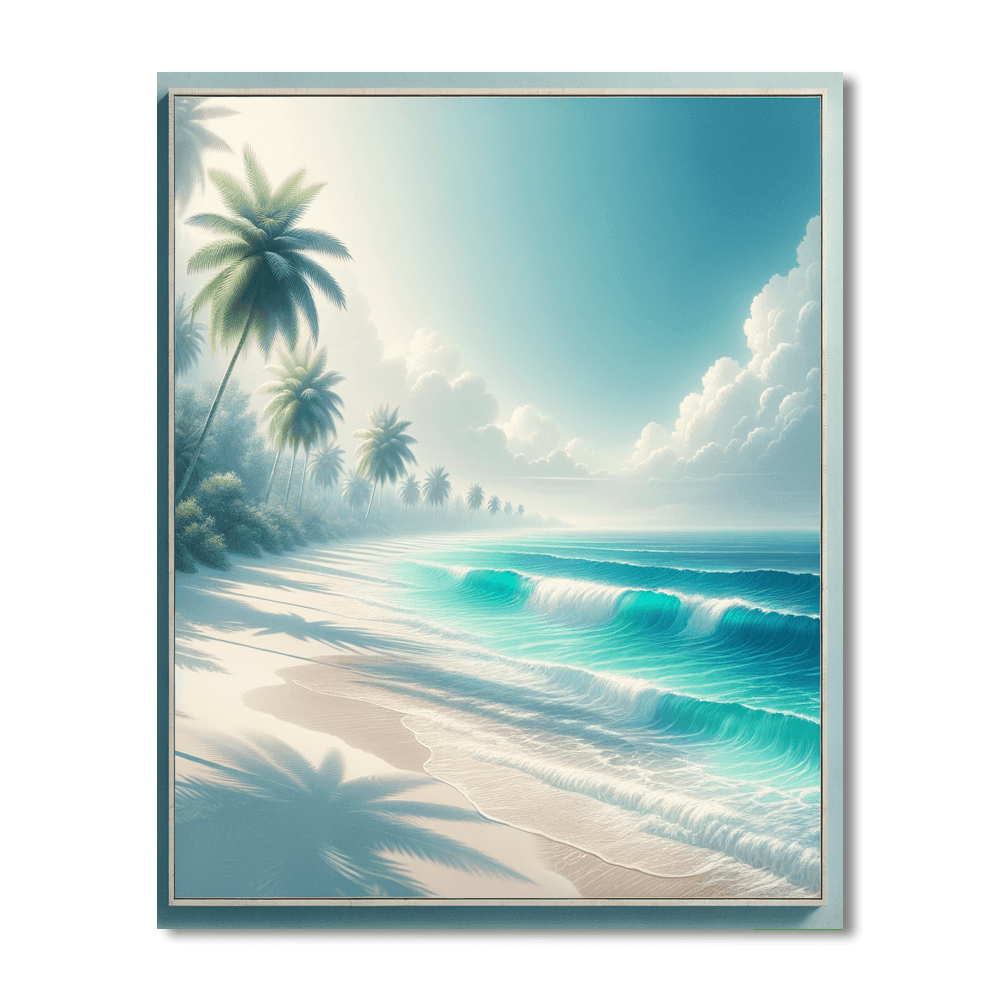 Breezy Coastal Retreat DIY Paint By Numbers