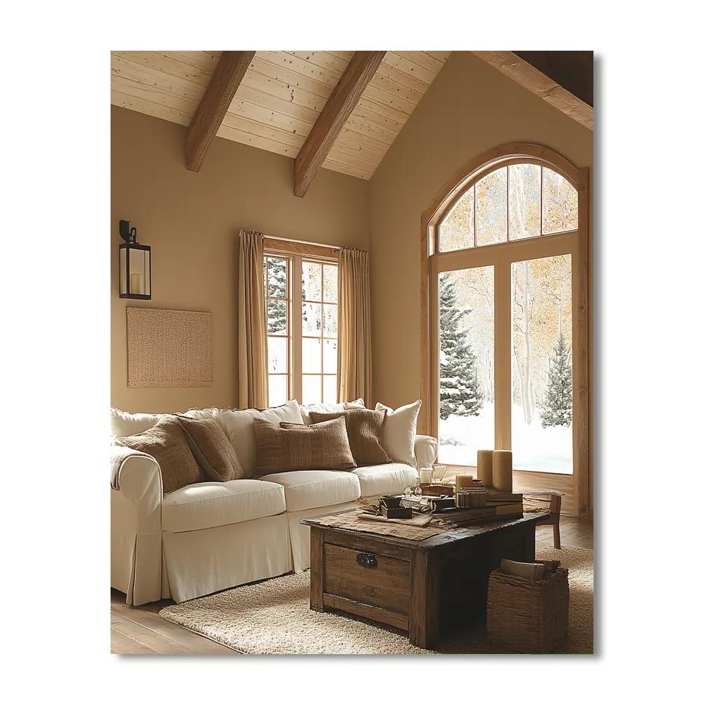 Mom's Heart Is Home Painting By Numbers Kit