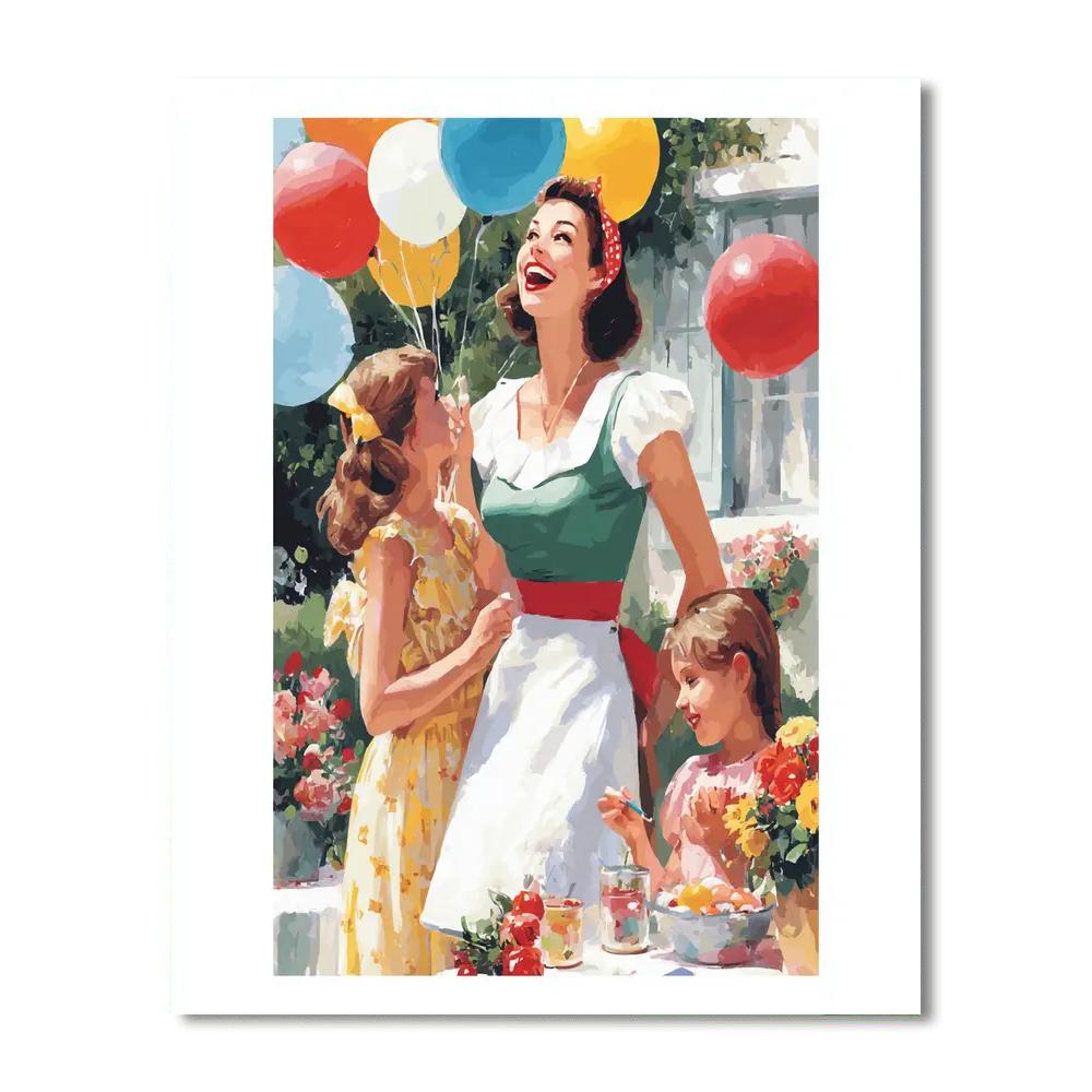 Celebrating Mom's Love Paint By Numbers Kits