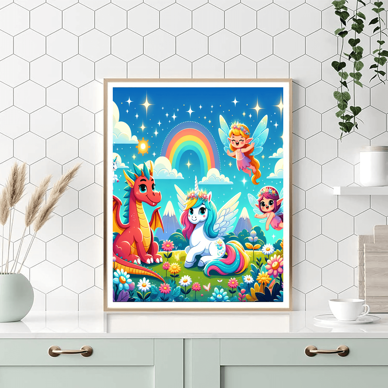Fantastic Mythical Adventure Painting Number Kit