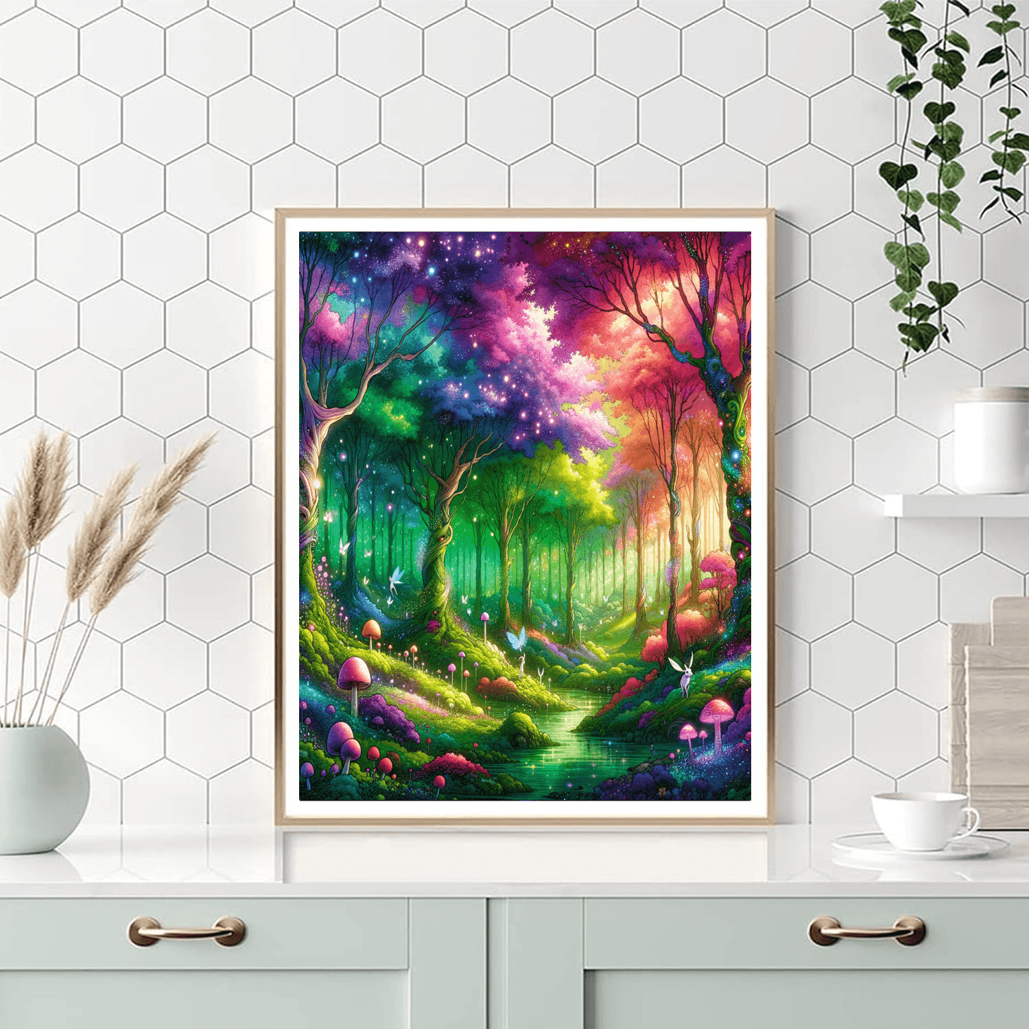 Fantasy Forest Escape - DIY Painting By Numbers Kit