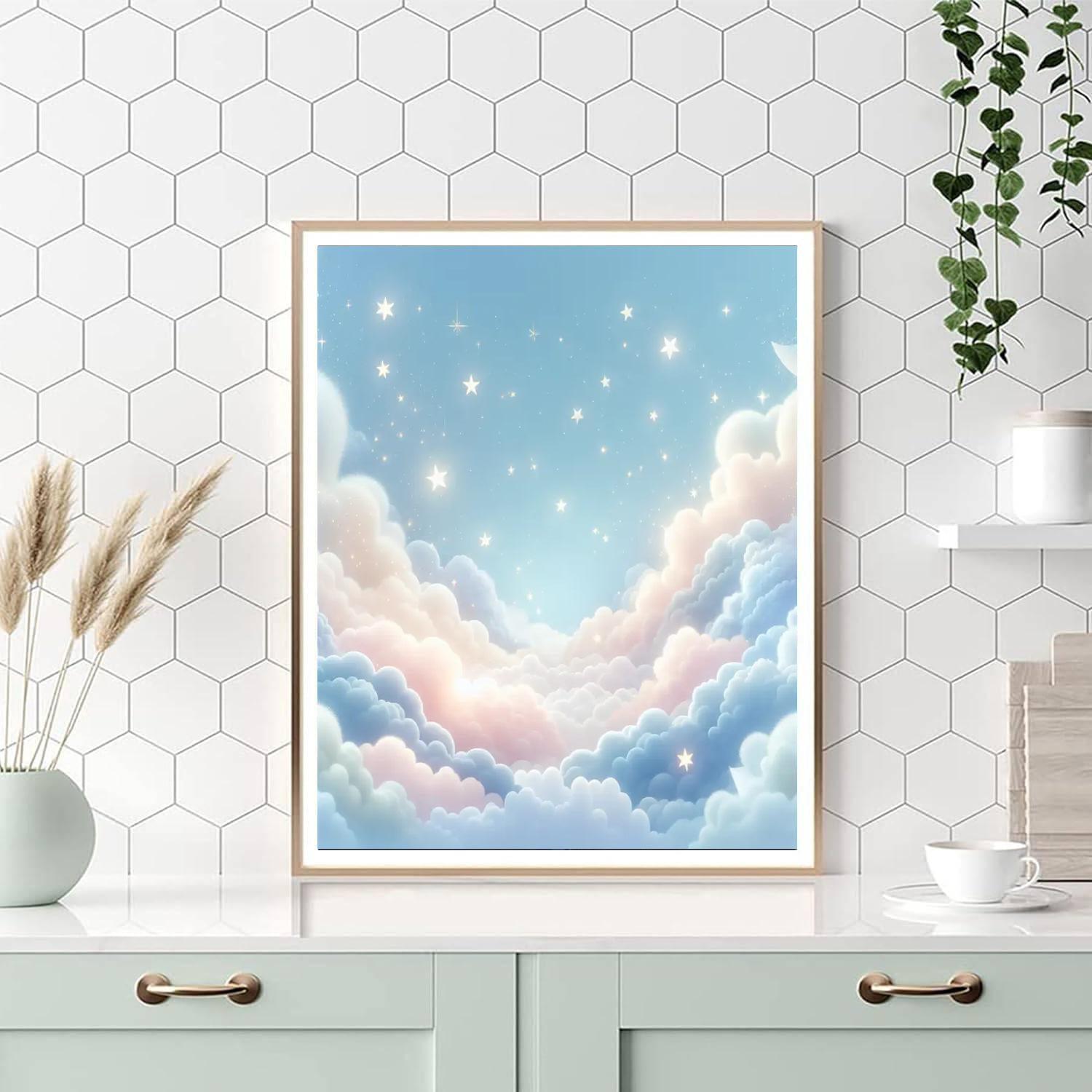 Sweet Dreams Cloudland Number Painting