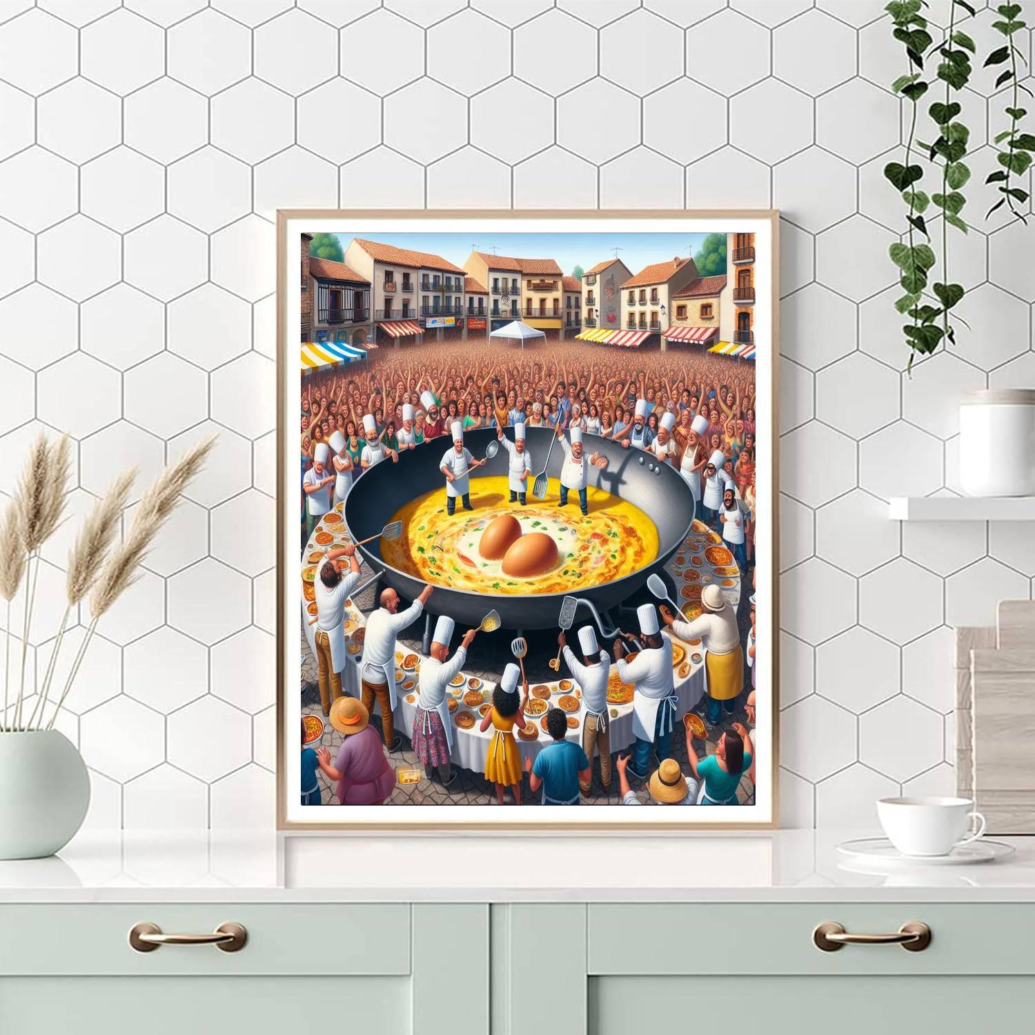 Omelette Festival Paint By Numbers