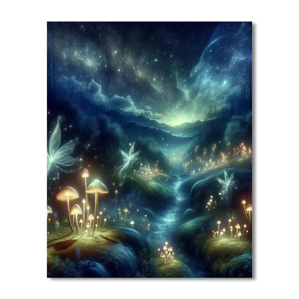 Mystical Faerie Glen Paint By Numbers Kits