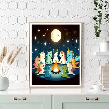 Starlight Storytellers Numbered Painting Kits