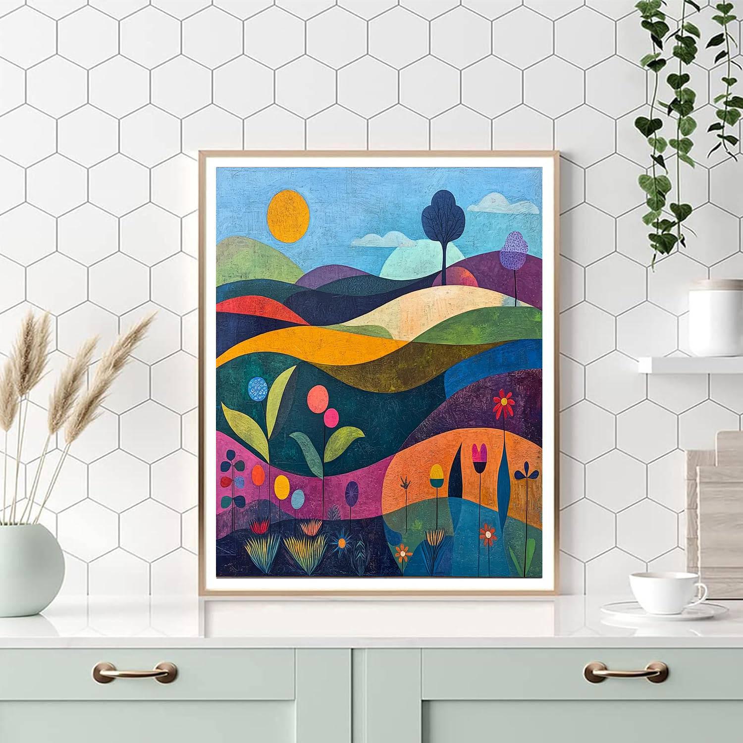 Paul Klee Inspired Fables Of Nature  Paint By Number