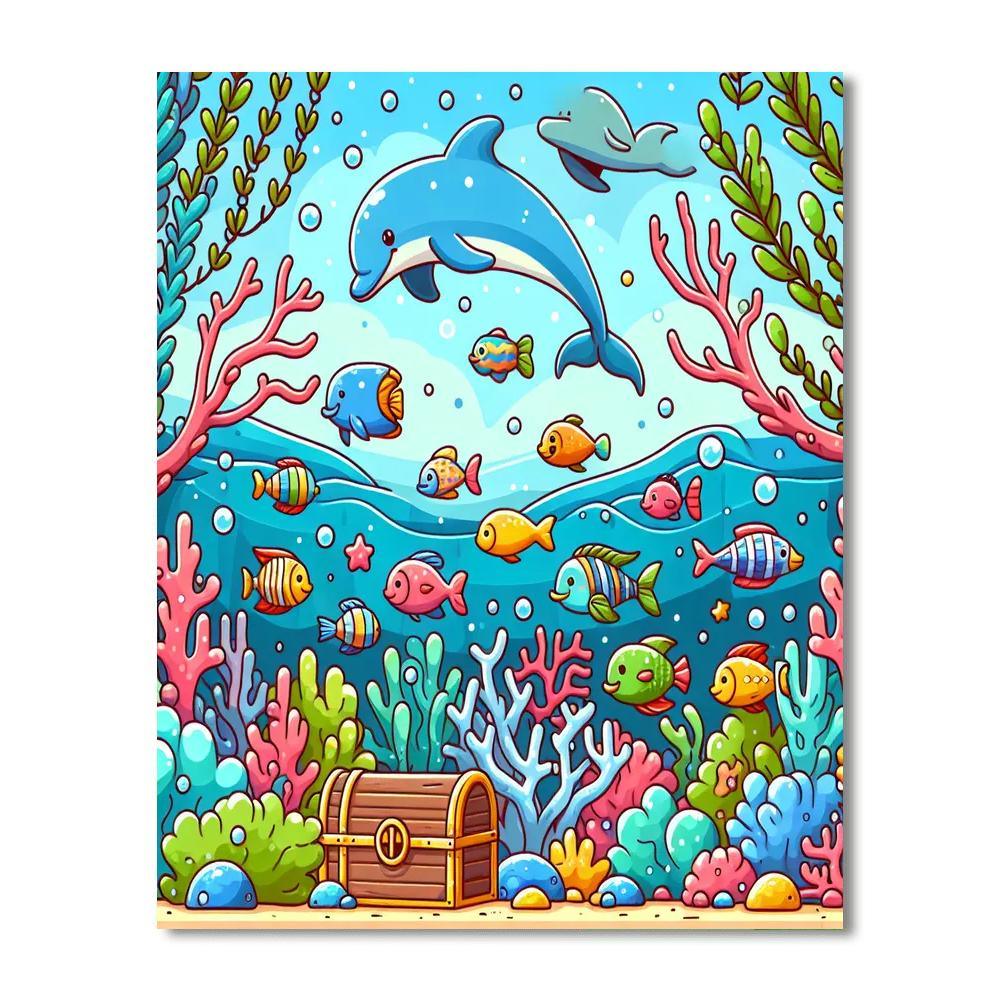 Adventurous Ocean Expedition Paint By Number
