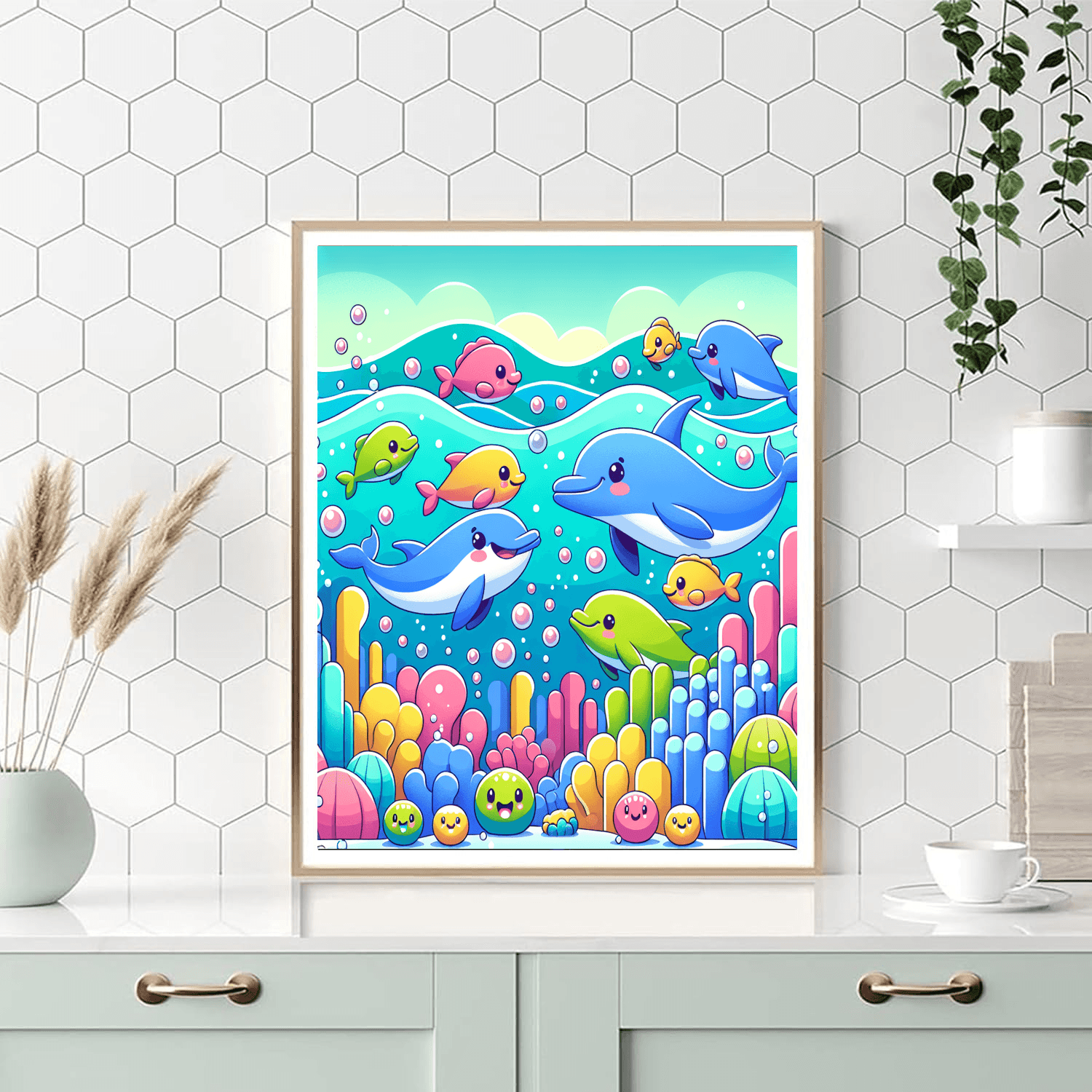 Magical Underwater Kingdom Paint By Color
