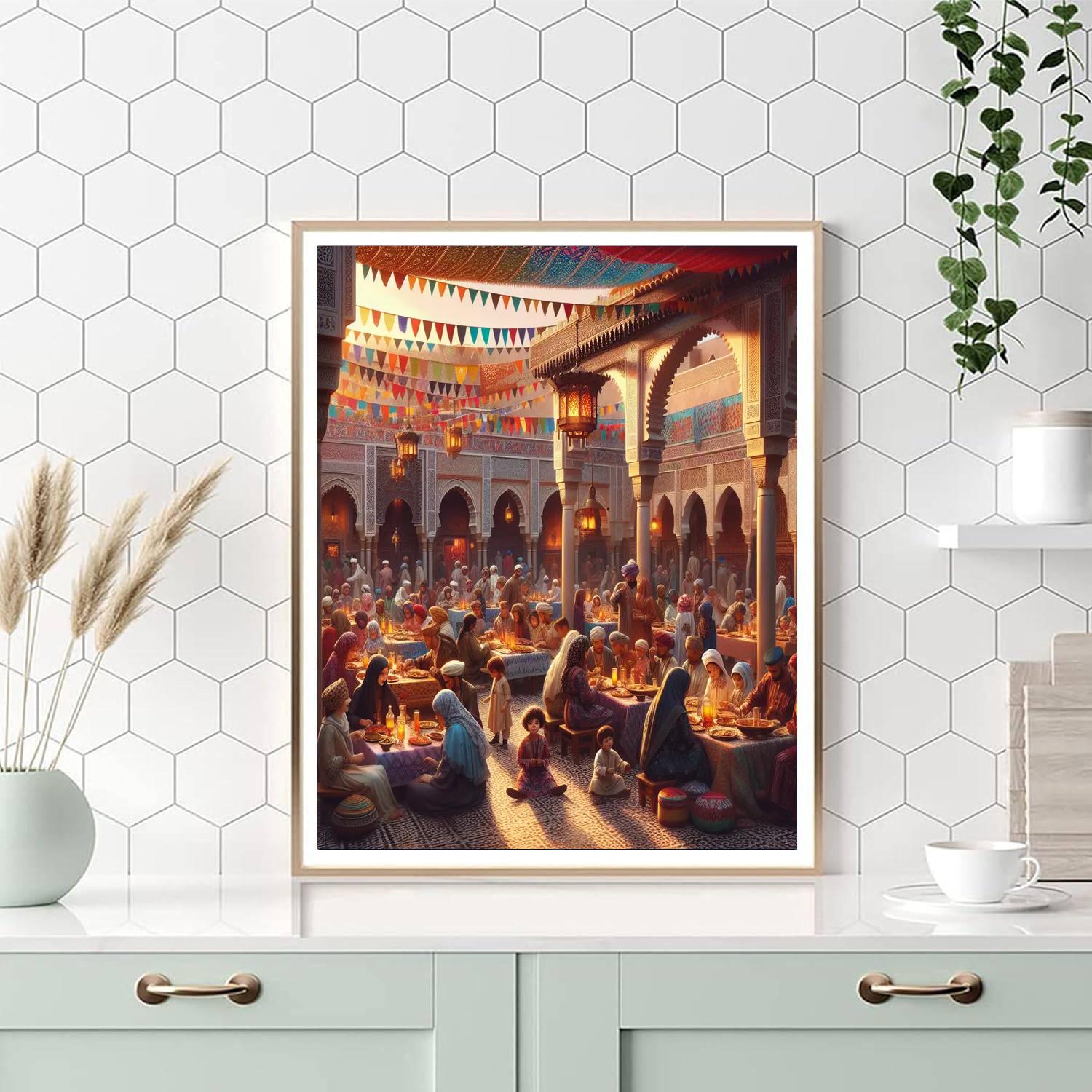 Eid Ul-adha Celebration - Morocco Paint By Numbers