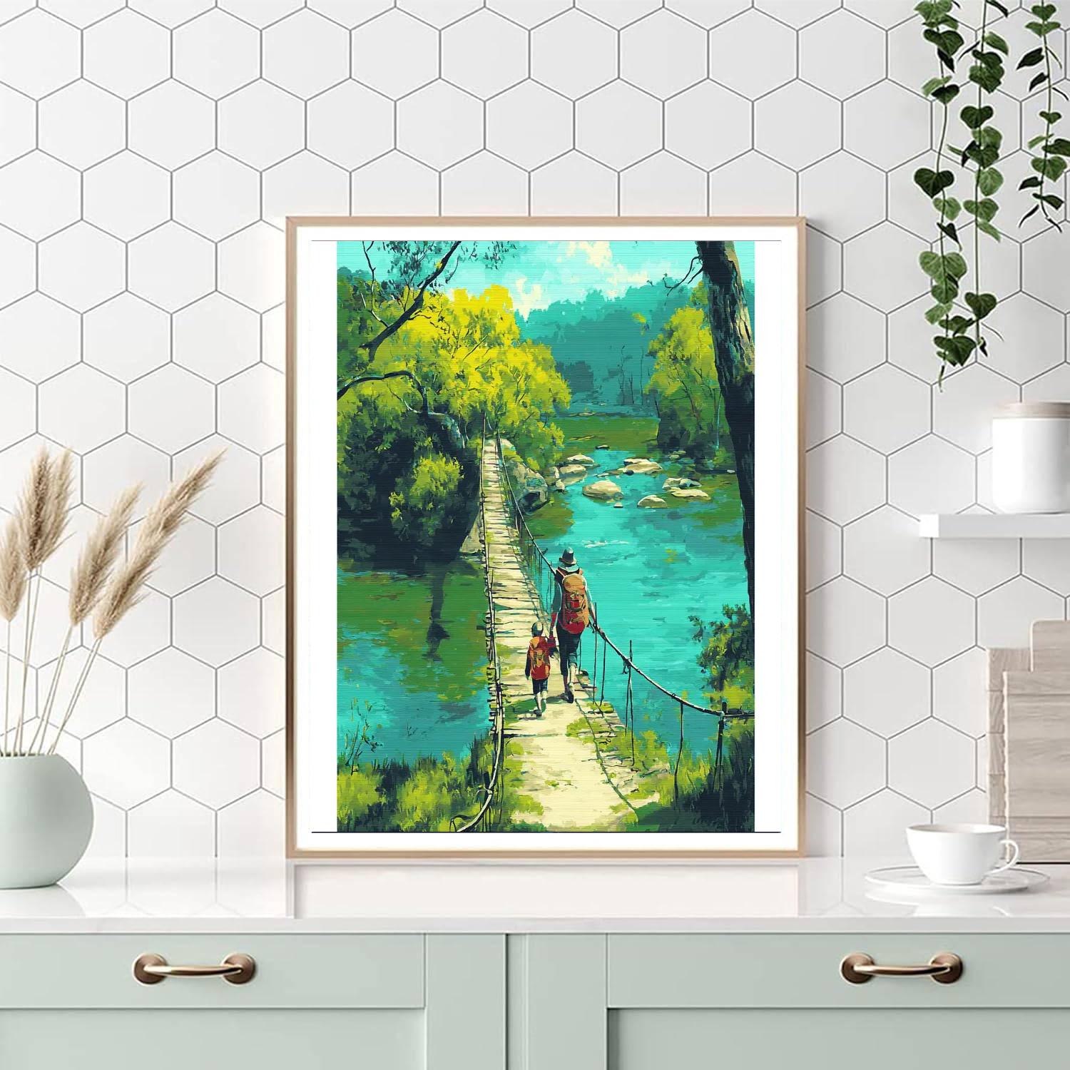 Bridges Of Bonding Paint By Numbers Kits