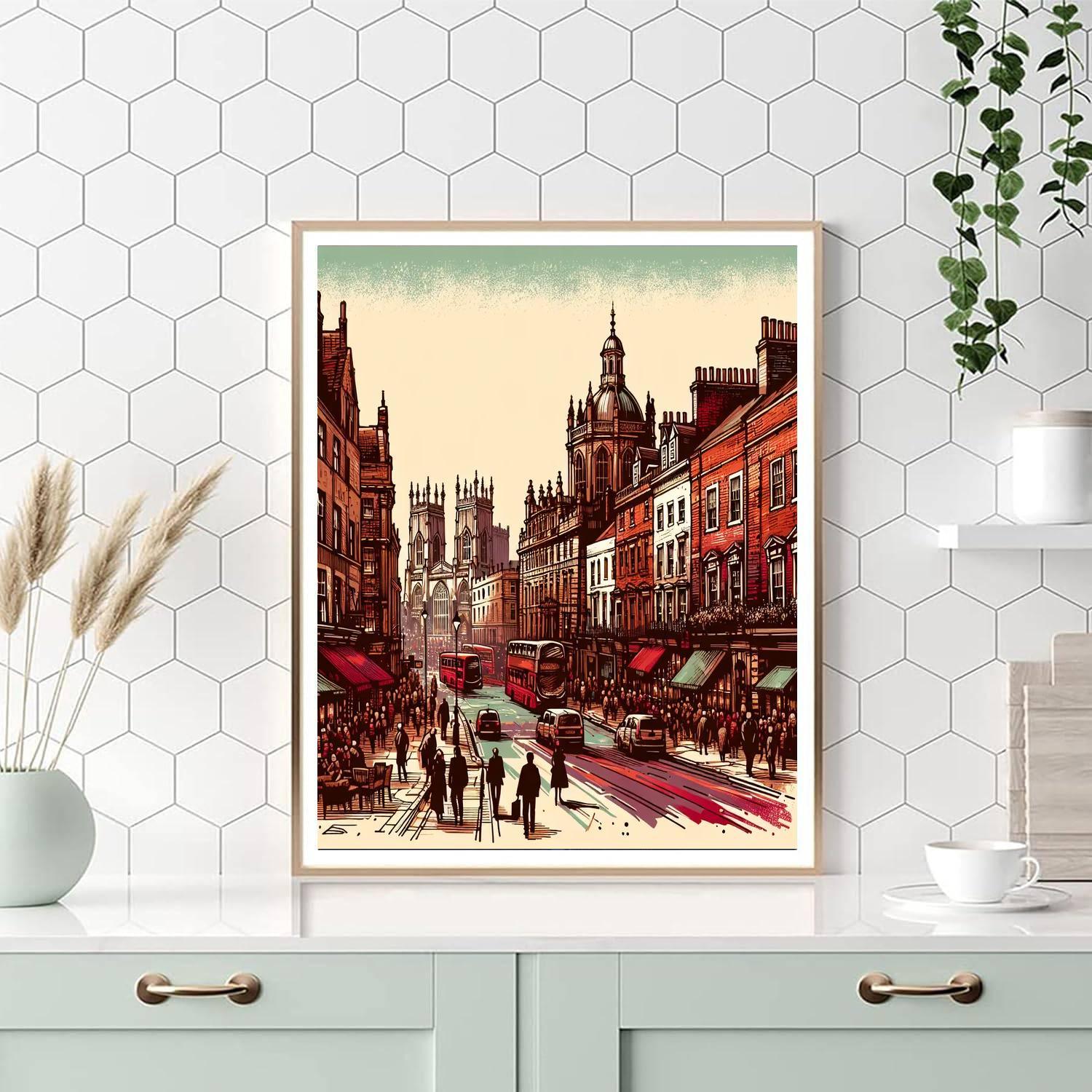 York's Urban Charm Paint By Numbers