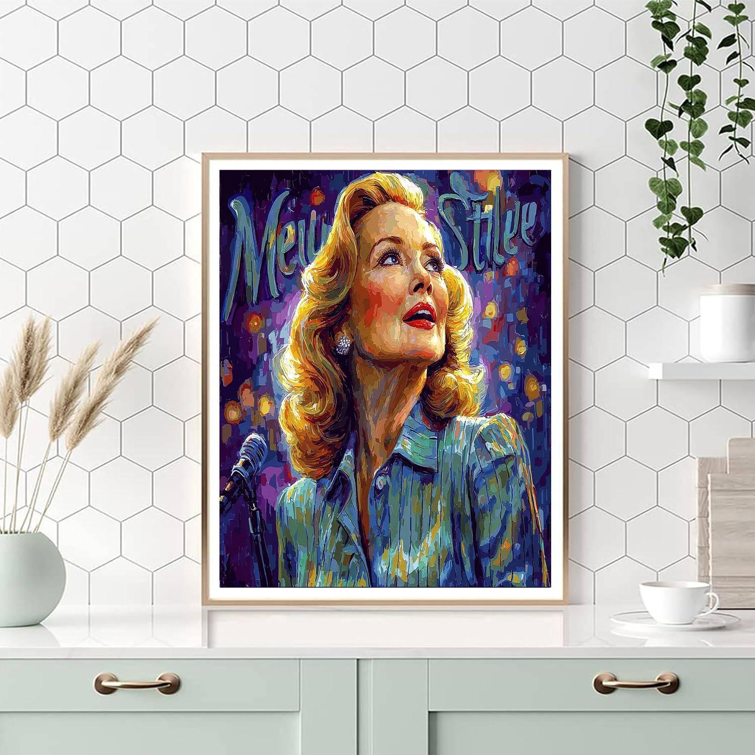 Meryl Streep: The Master Of Transformational Artistry Number Painting