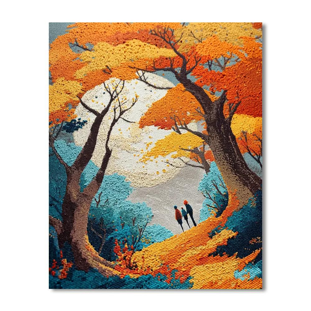 Harvest Moon Hike Number Painting