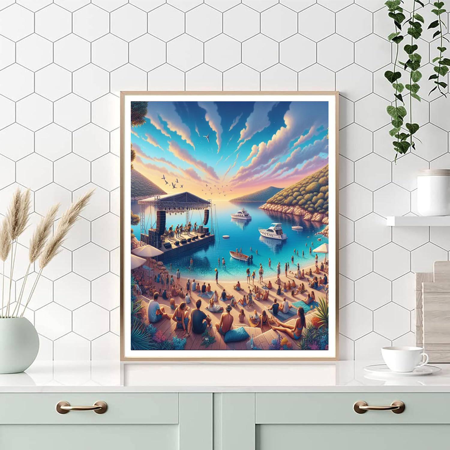 Soundwave Festival - Tisno, Croatia Paint By Numbers Art