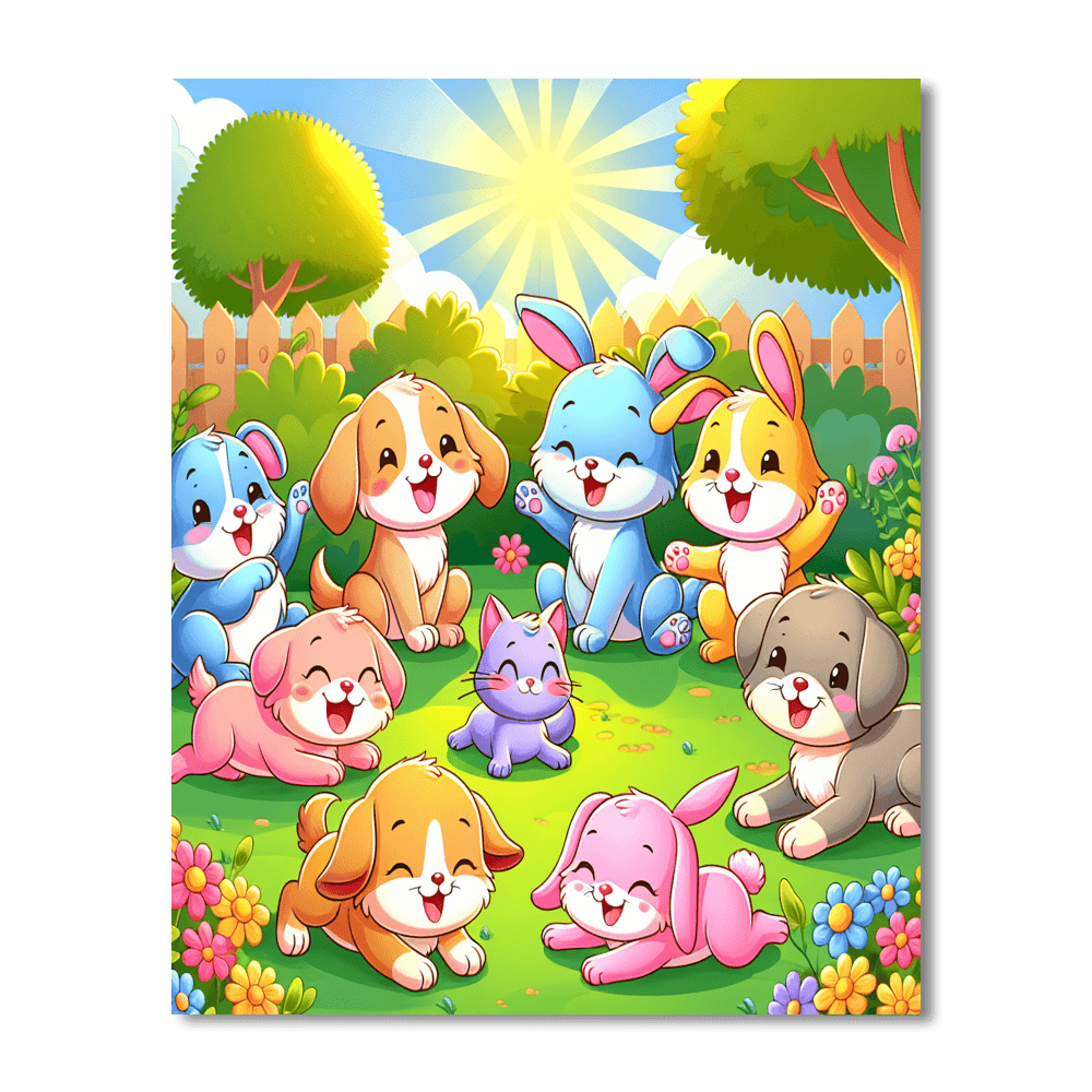 Pet Pals Adventure Paint By Color