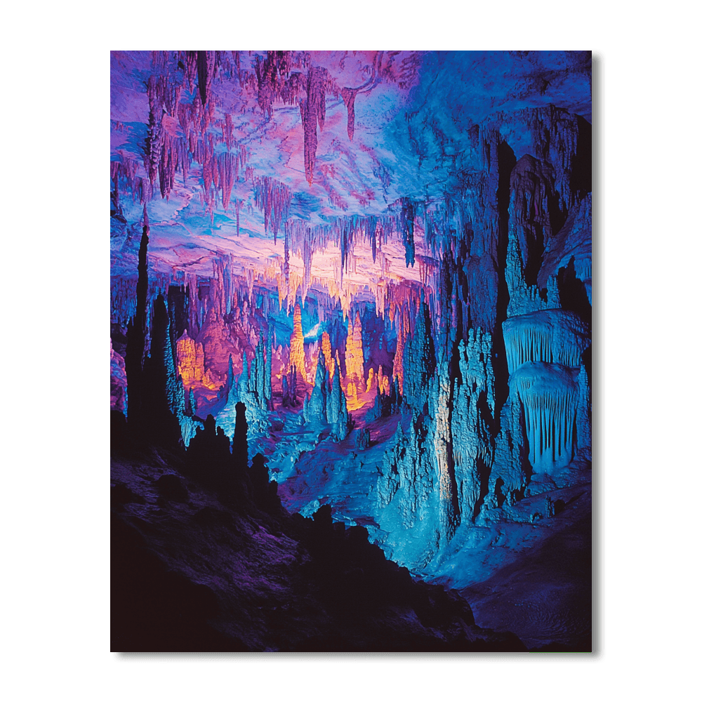 Reed Flute Cave - China Painting By Numbers Kit