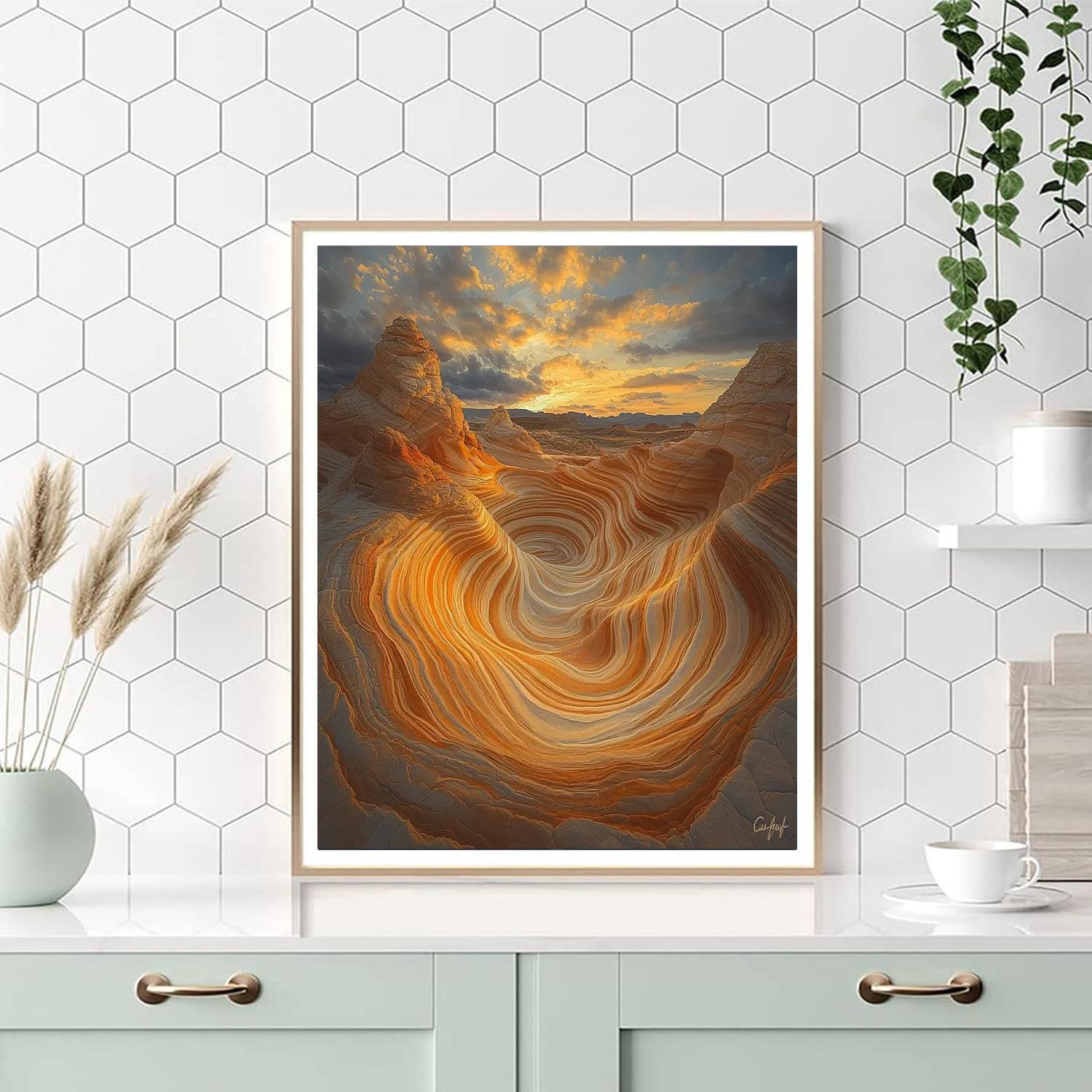Coyote Buttes North Numbered Painting Kits