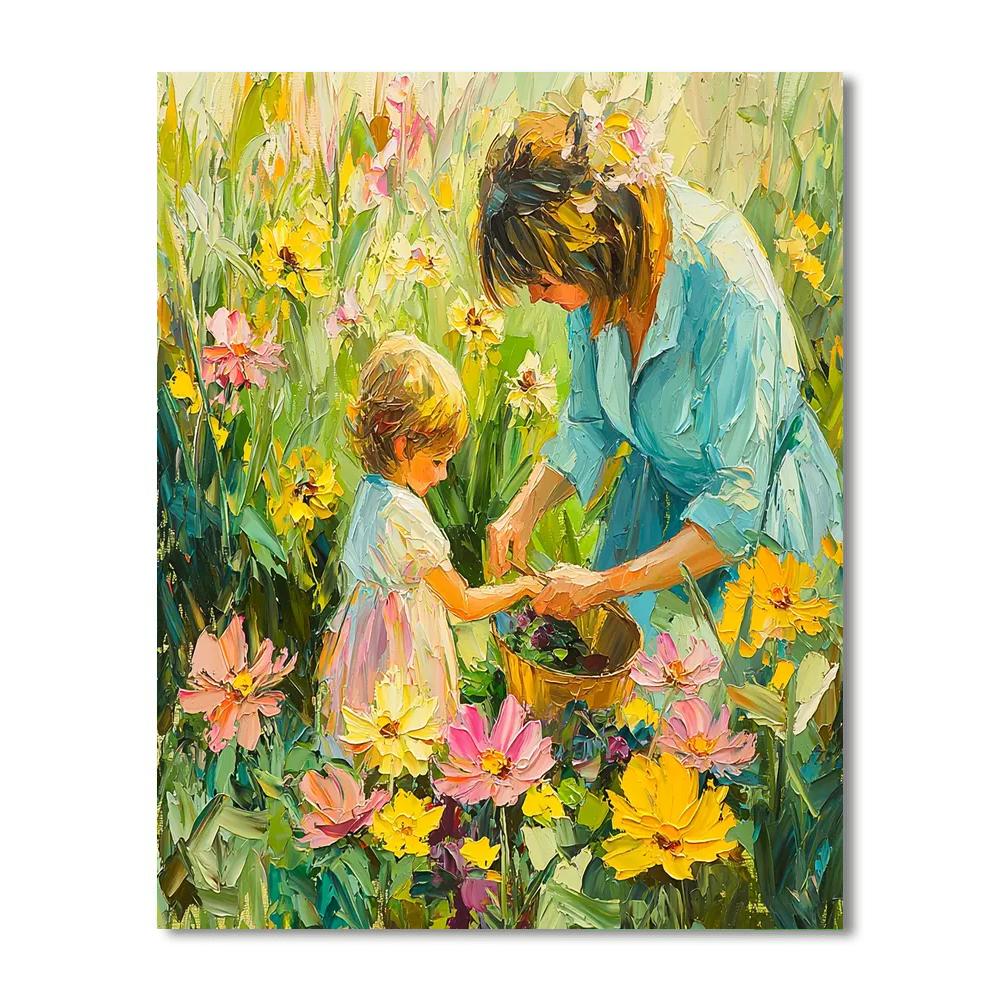 A Mother’s Garden Paint By Numbers Kits