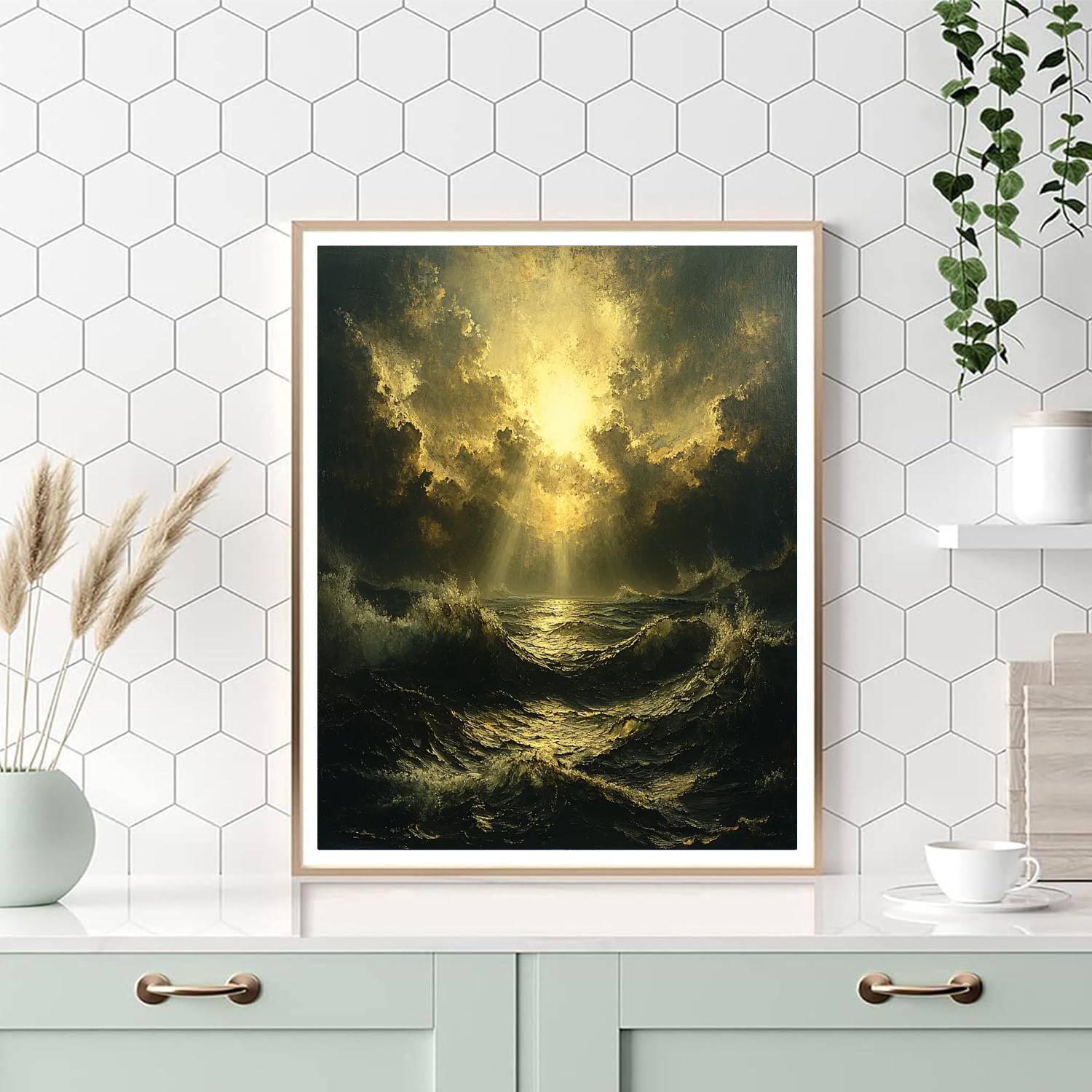 Caravaggio Inspired Tides Of Revelation  Paint By Numbers Kits