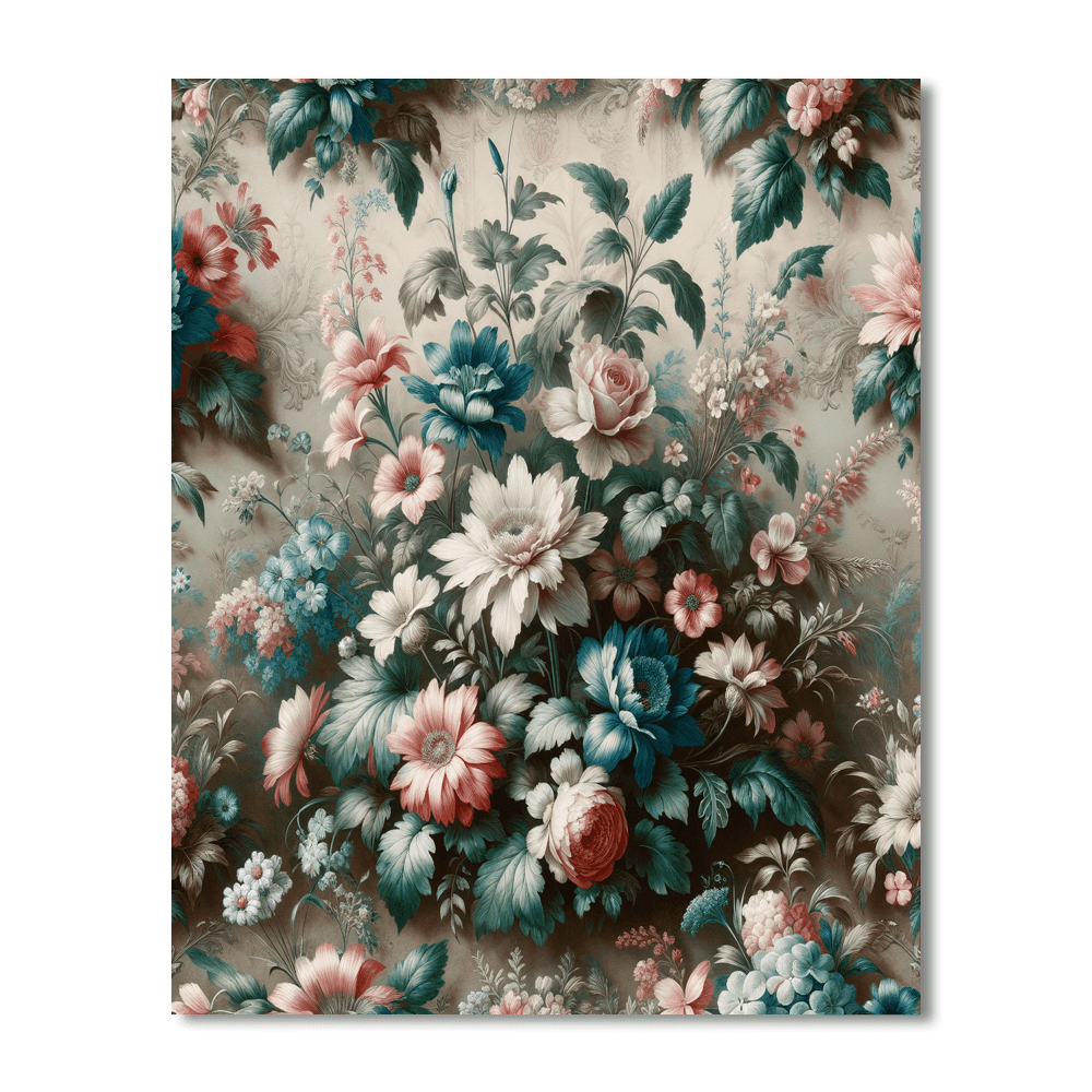 Vintage Botanical Paint By Number