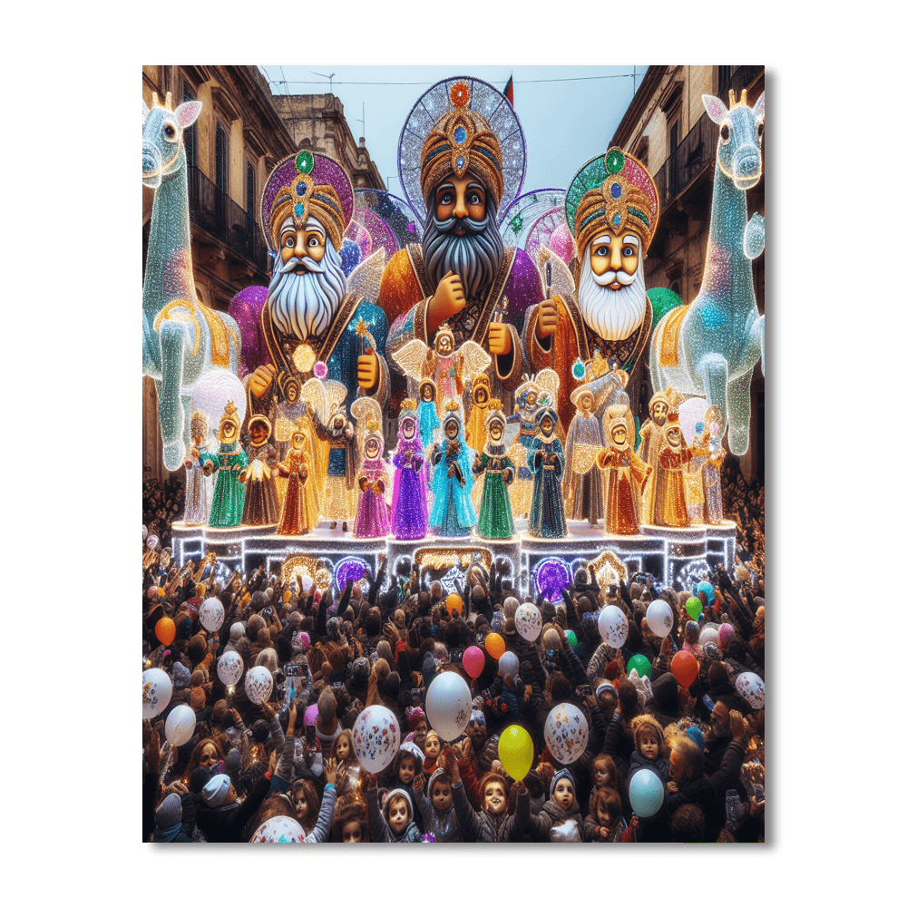Dia De Los Reyes Magos - Spain Paint By Numbers Kits
