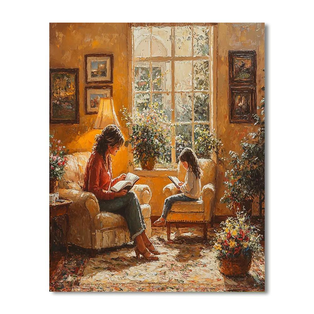 A Mother's Tender Care Paint By Numbers Kits