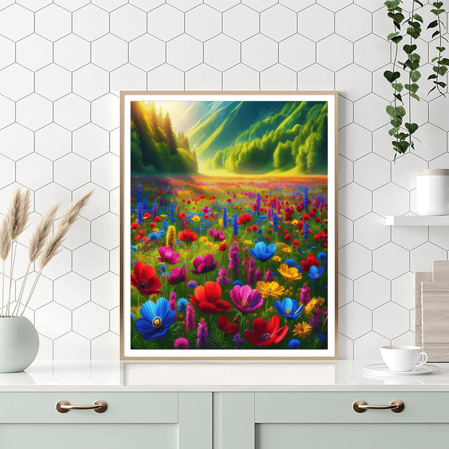 Joyful Meadow Melody Paint By Number
