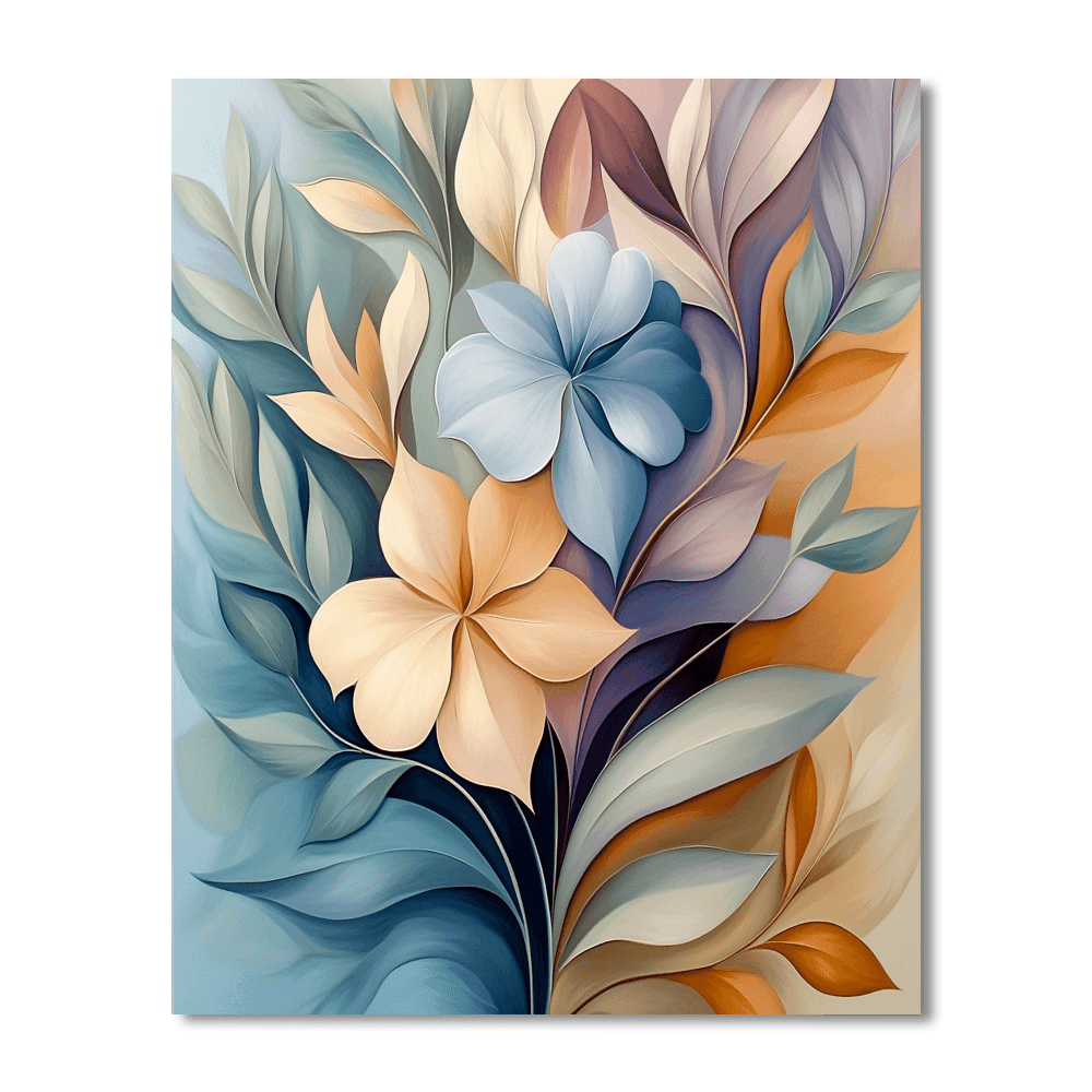 Georgia O'Keeffe Inspired Whispers Of The Wind  Paint By Color