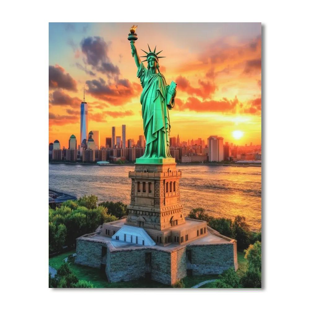 Statue Of Liberty - New York Numbered Painting Kits