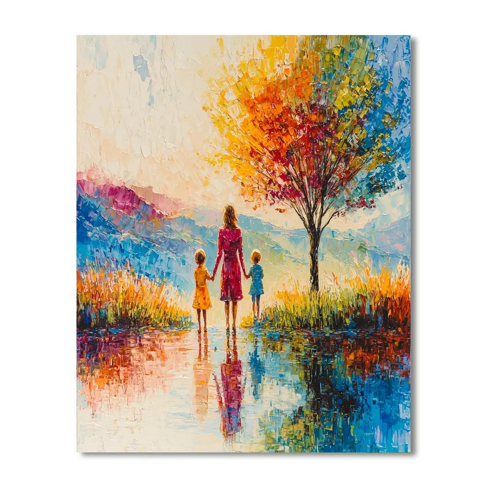 Embracing Change Numbered Painting Kits