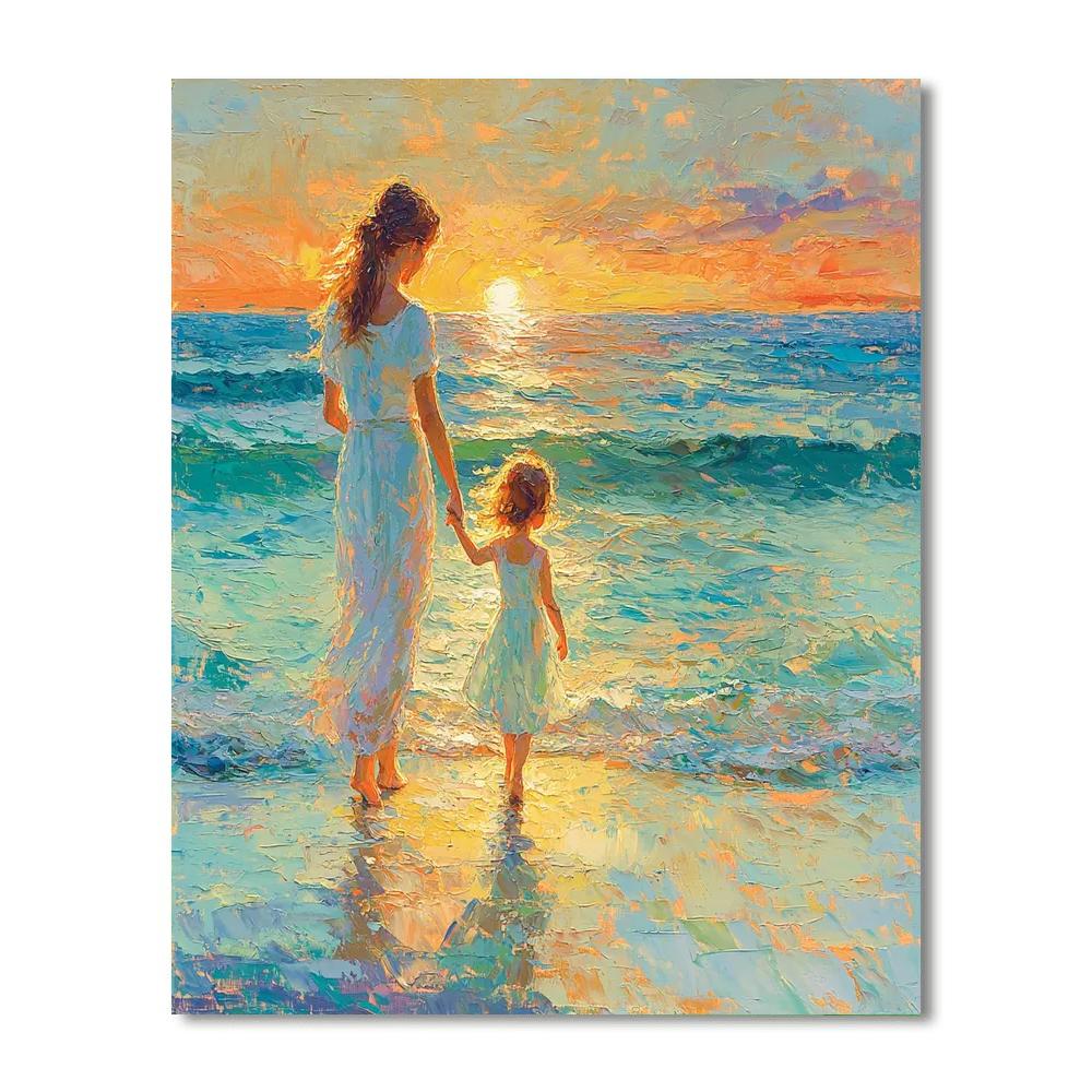 Mother's Ocean Of Love Numbered Painting Kits