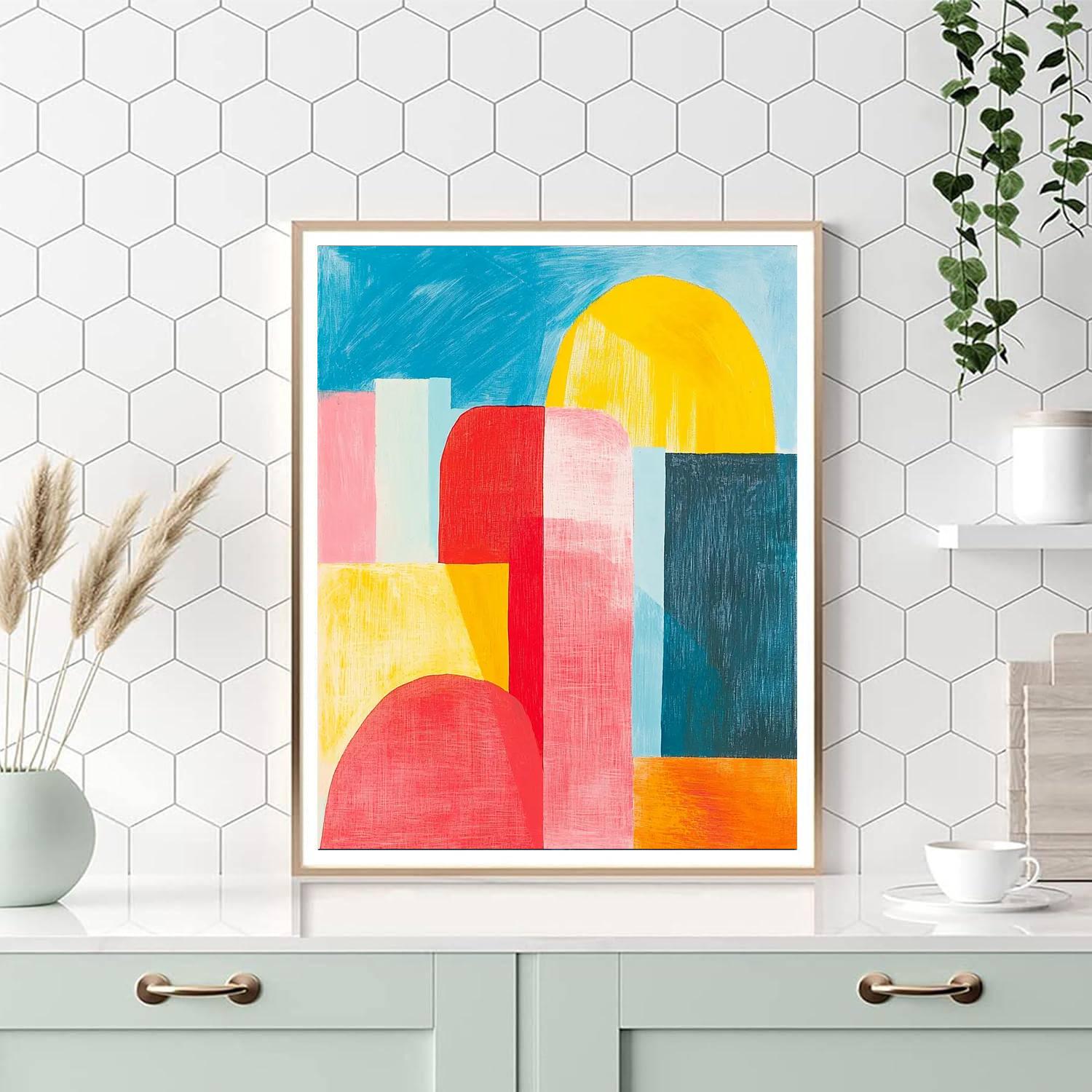 Paul Klee Inspired Visions Of Imagination  Paint By Number