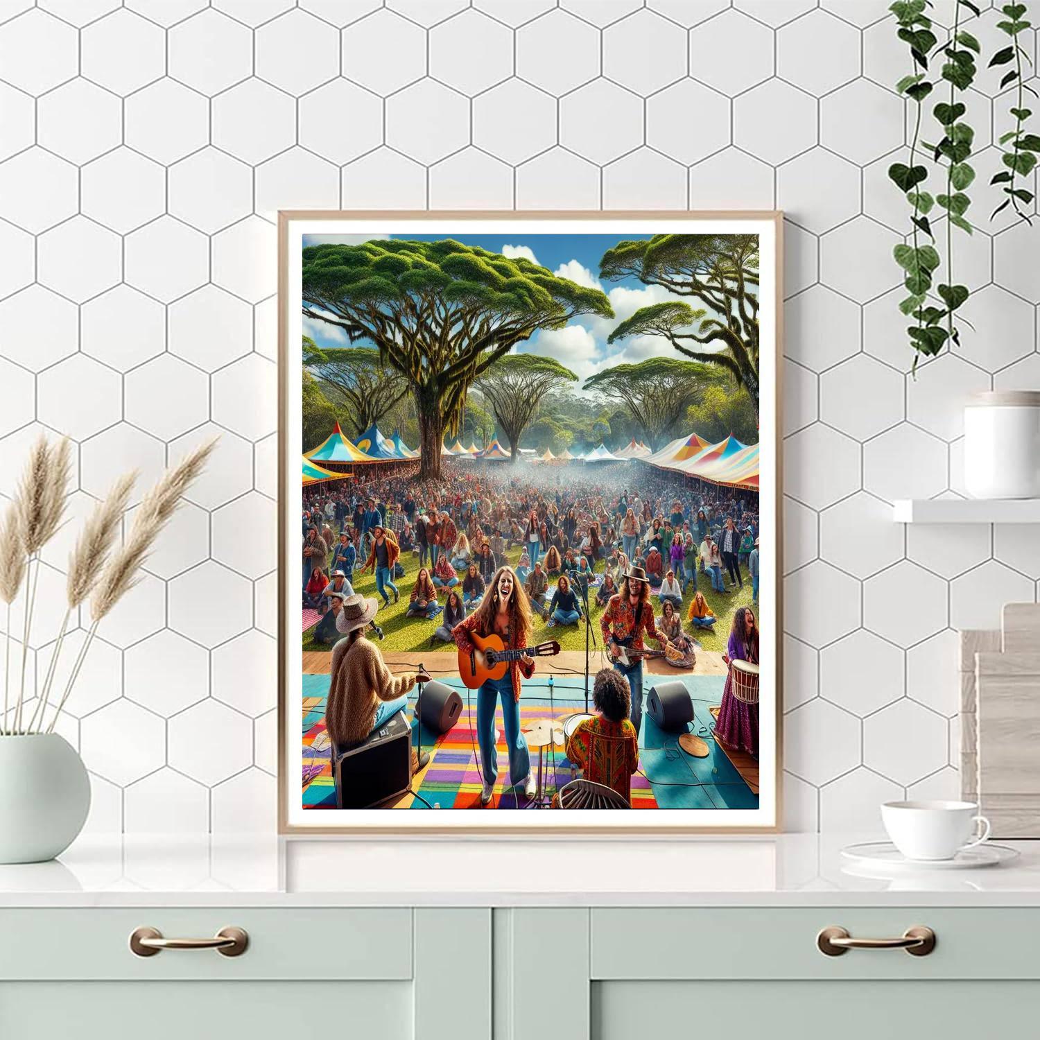 Folk Fest - Usa Paint By Numbers