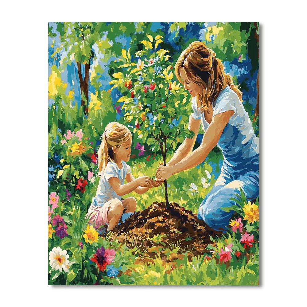 Nurturing The Future Paint By Numbers Kits