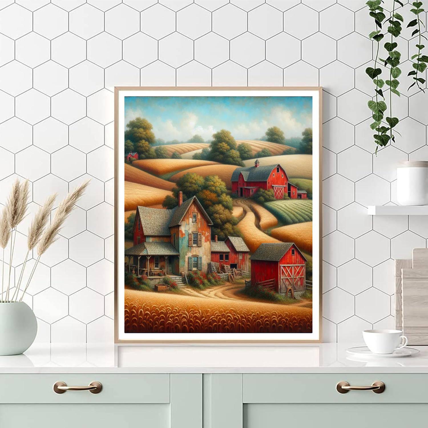Vintage Country Farmhouse Paint By Color