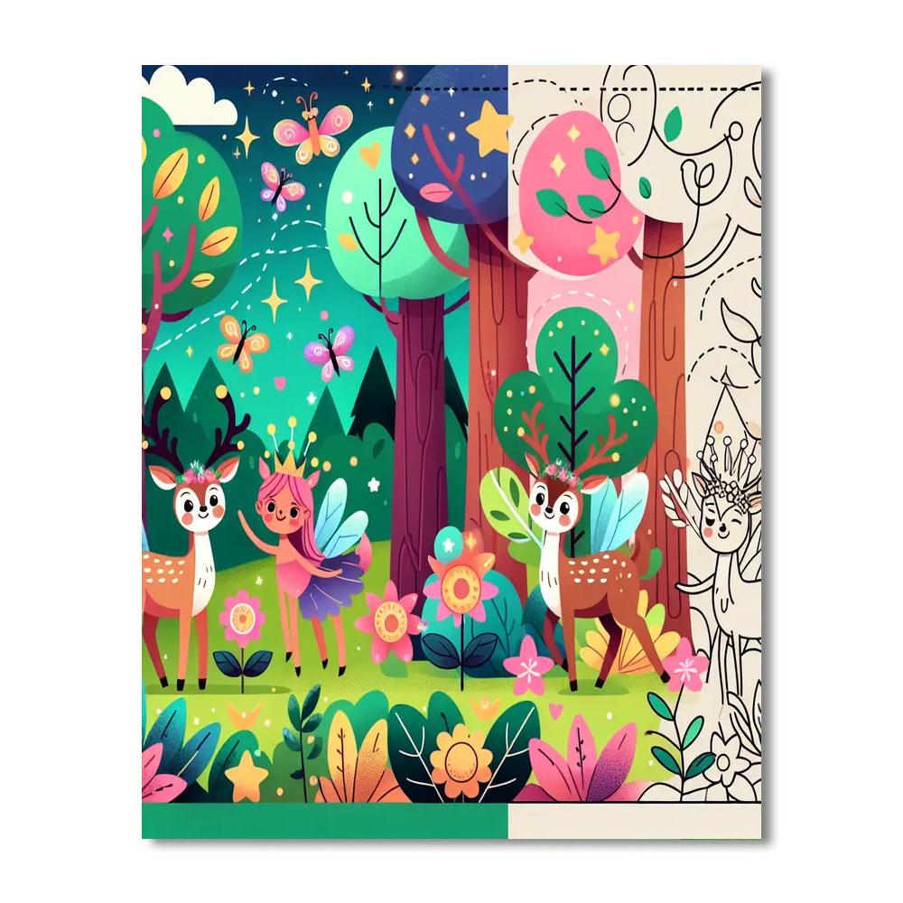 Forest Of Wonder Paint By Number