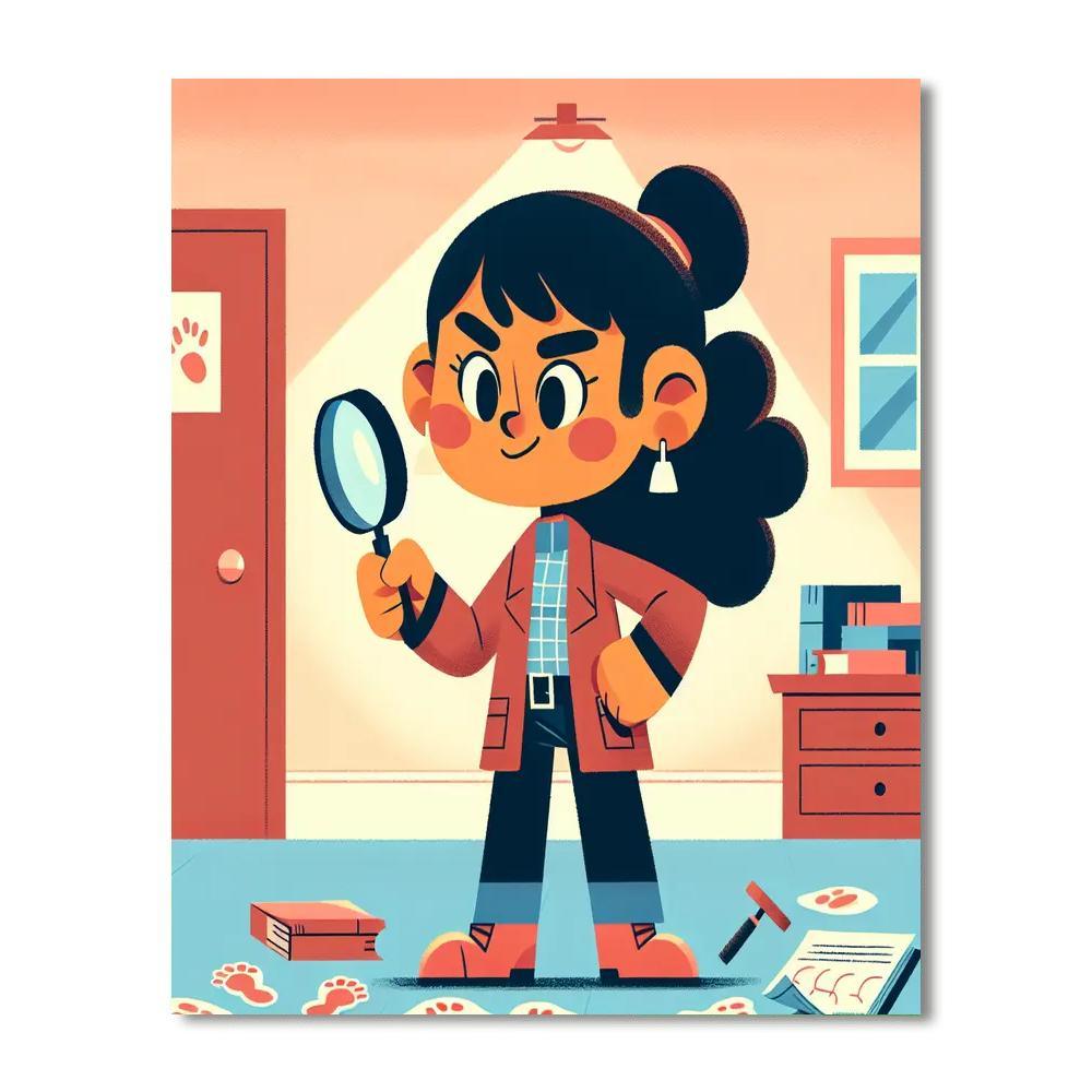 Little Detective's Casebook Paint By Number