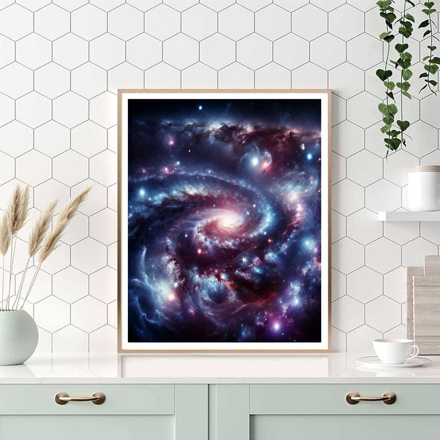 Cosmic Galaxy Dream Paint By Numbers Art