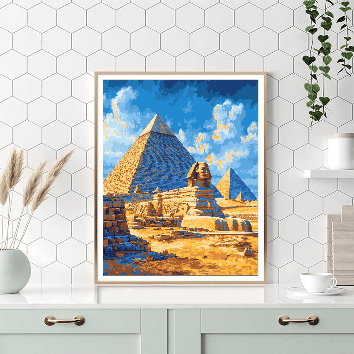 Giza Plateau Numbered Painting Kits