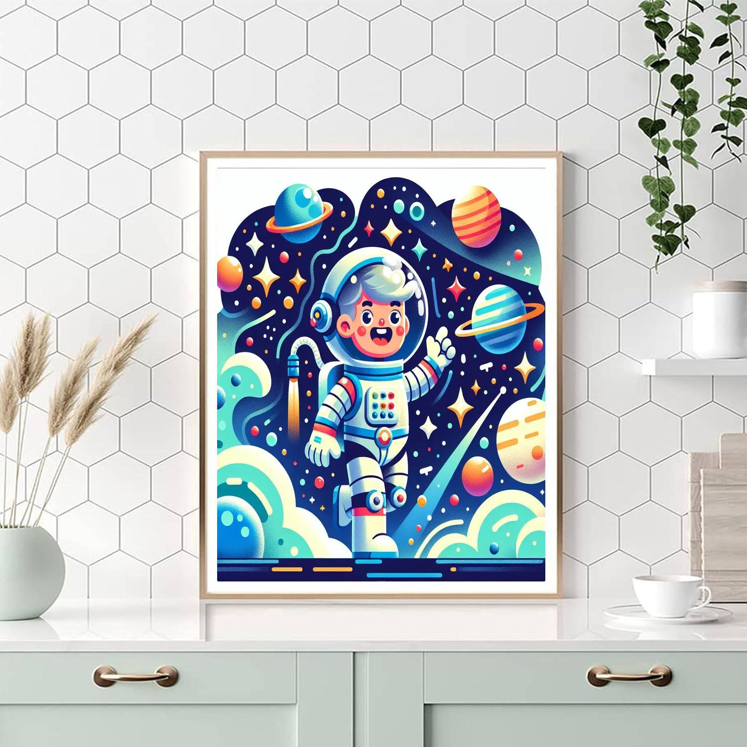 Space Cadet's Star Quest Paint By Numbers Kits