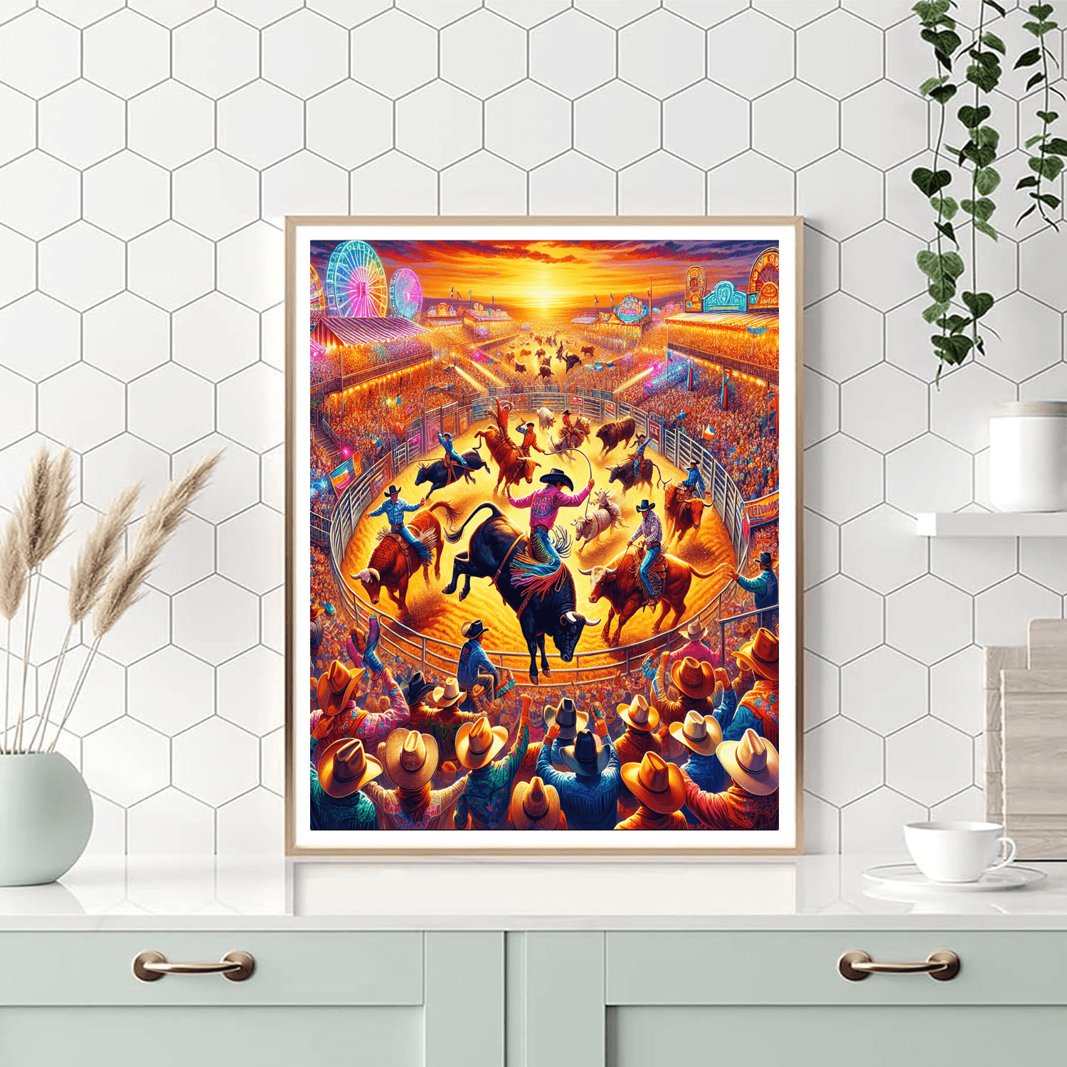 Calgary Stampede - Alberta, Canada Paint By Color